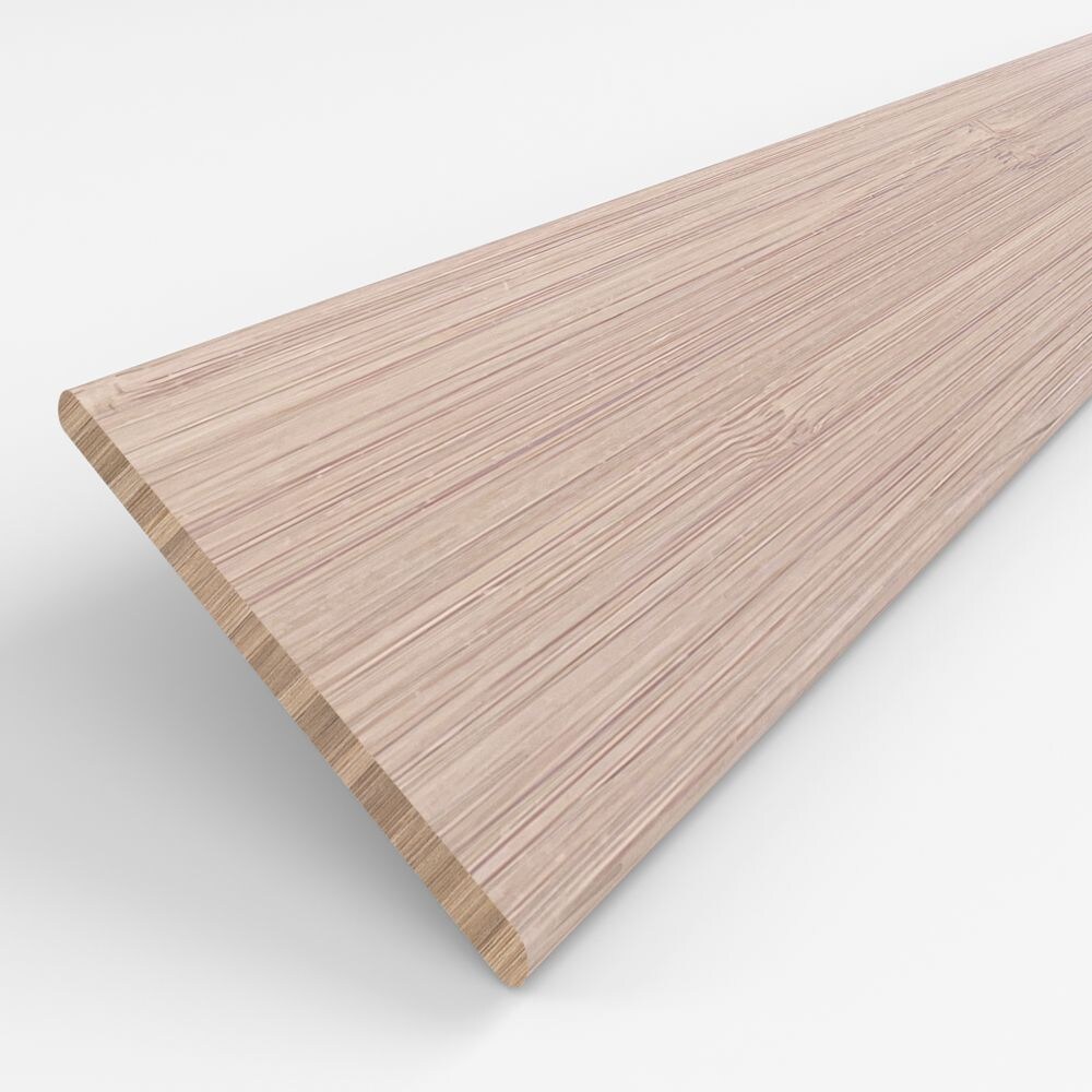 Lamellen-Muster für maßgefertigte Holz-Jalousie, zeigt Struktur und Aufbau der Lamelle