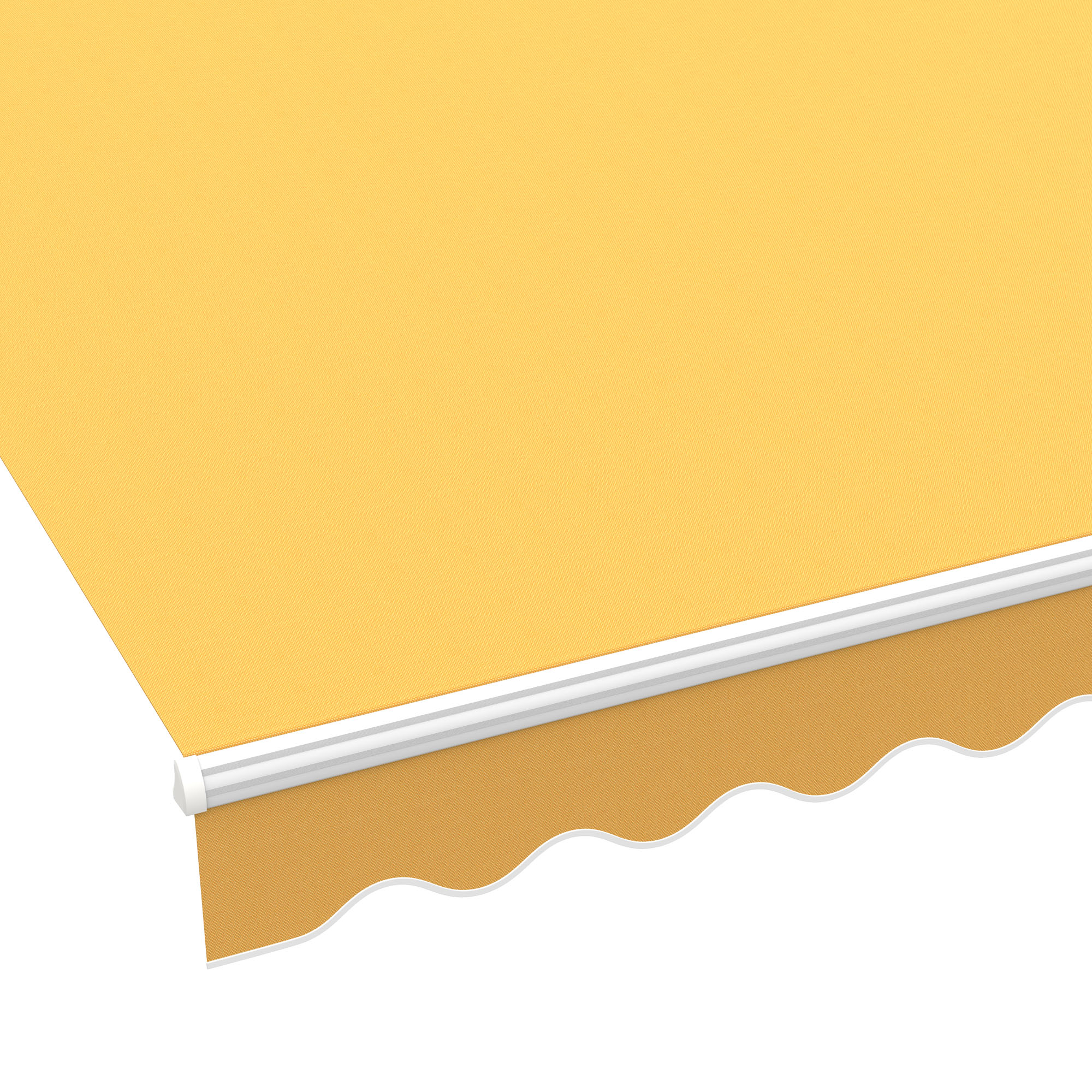 slider_image_01928fc593847792a082393050fcf381 Gelenkarmmarkise Basic 2000 mit wellenförmigem Rand und stabiler Konstruktion