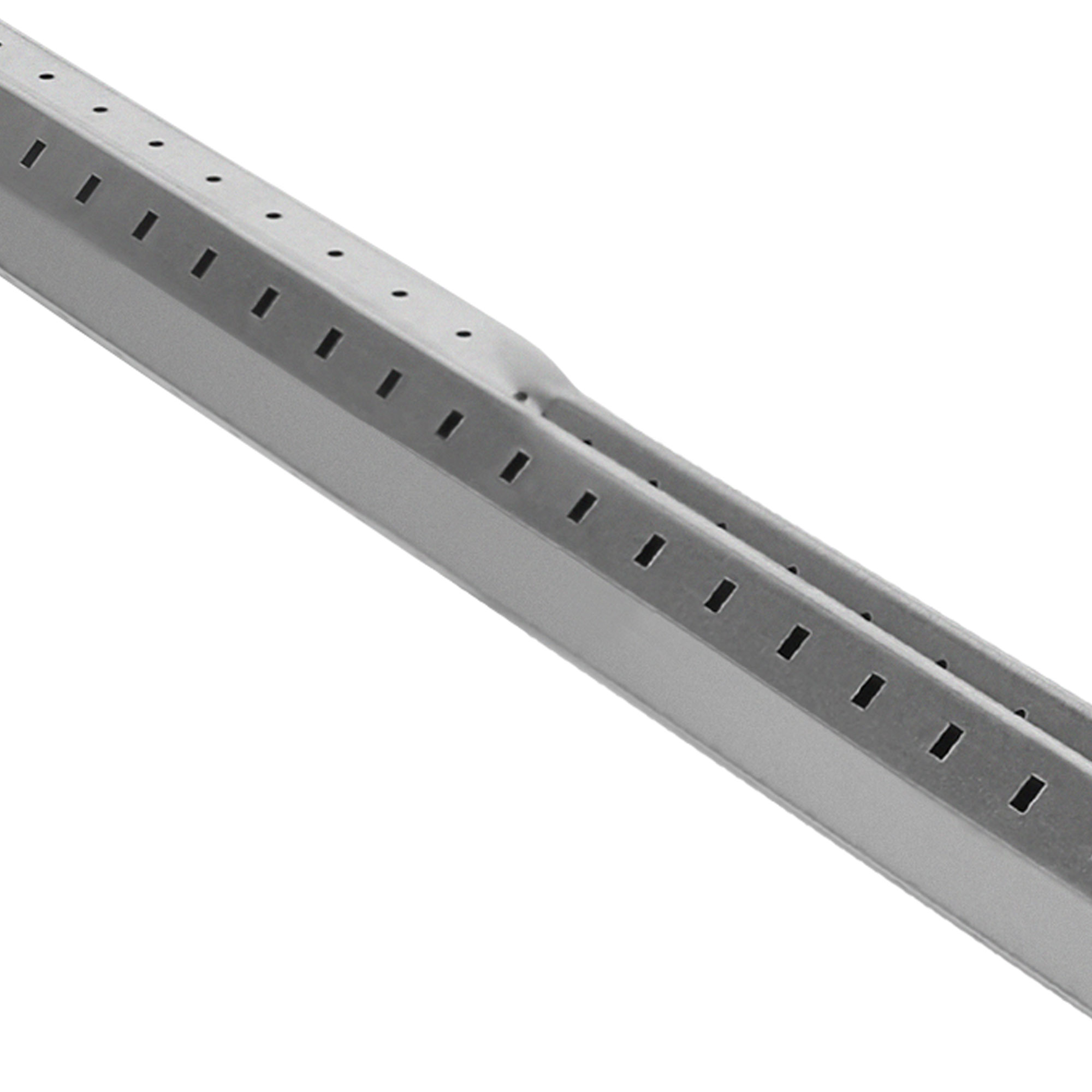 Steckwelle für Rollladenwelle mit rechteckigen Aussparungen und gerader Form