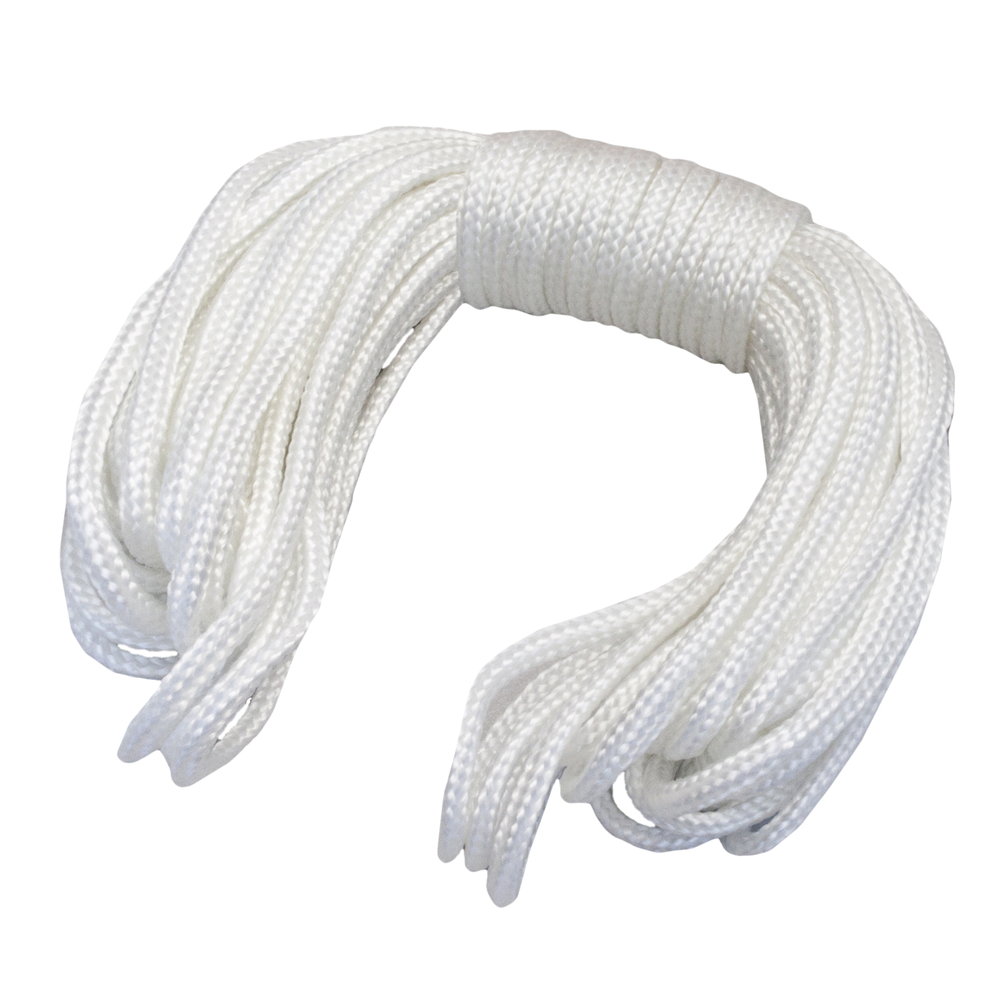 Aufgerolltes Seil aus Polyester, geeignet für Sonnensegel, wasserabweisend