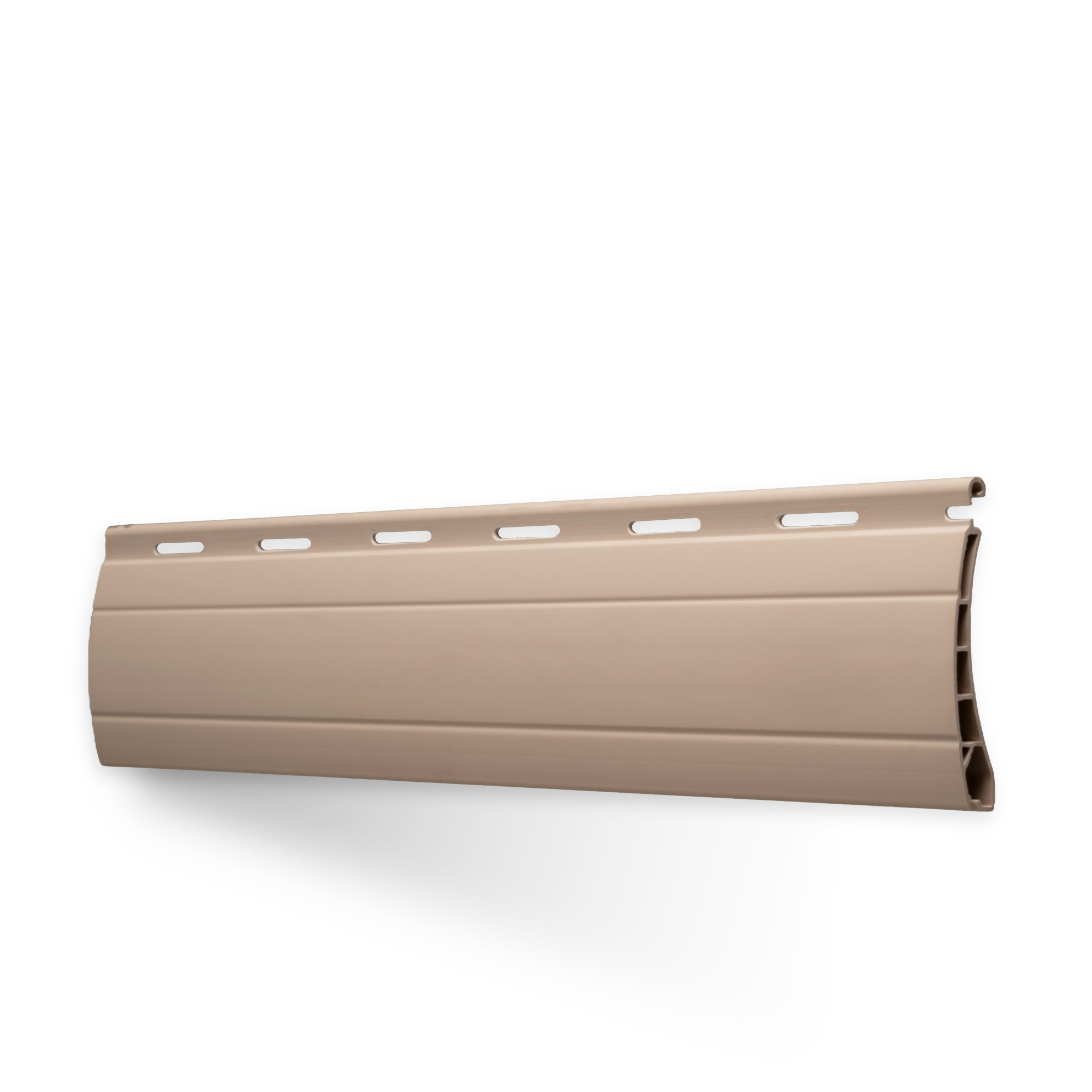 Lamellen-Muster für Rollladenpanzer nach Maß | Kunststoff / PK37 / 45 beige