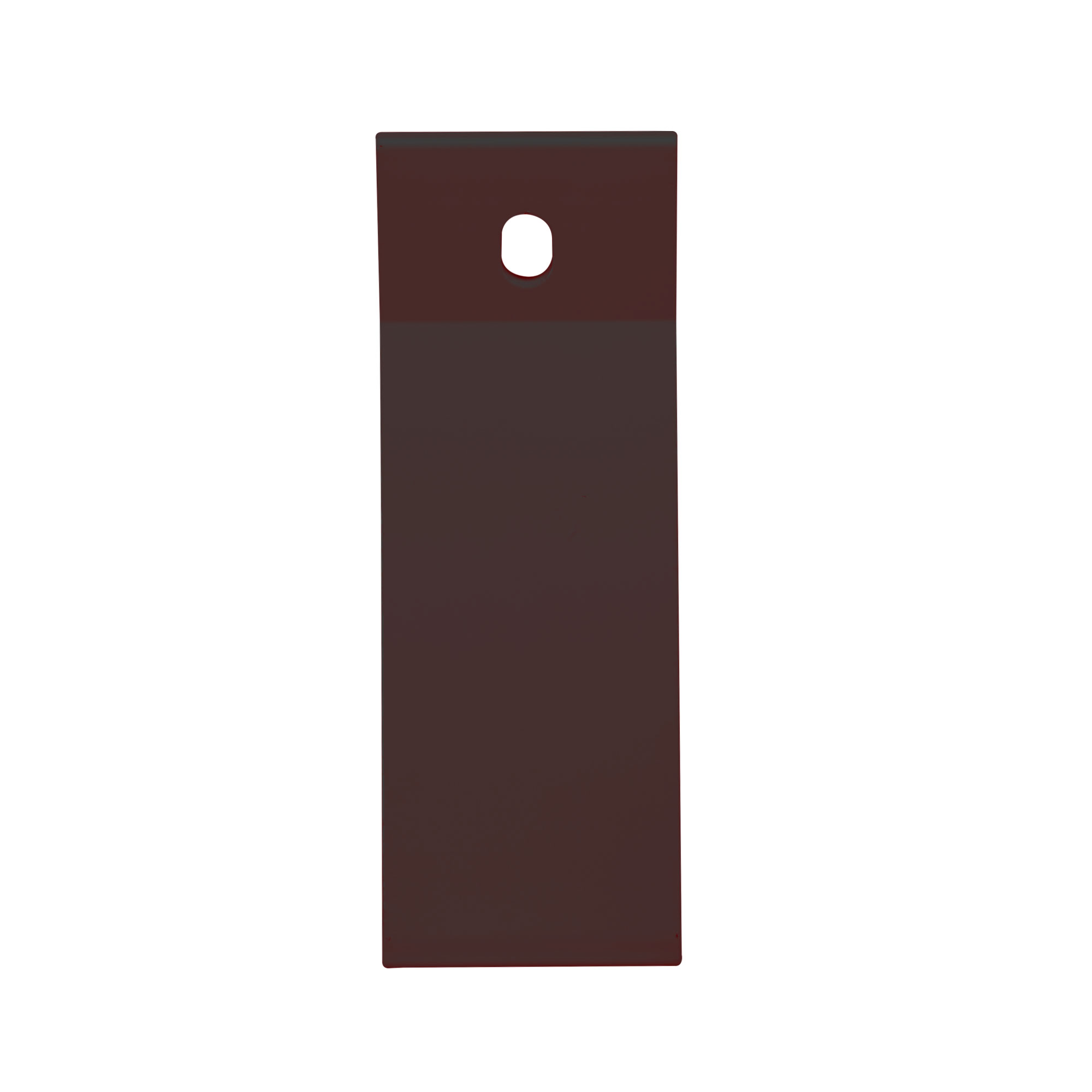 Rechteckige Deckenhalterung mit Loch für Kassettenmarkise Aedis 2000