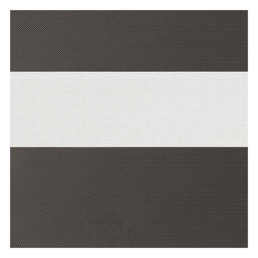 Stoffmuster für Doppelrollo nach Maß | B607 braun / lichtdurchlässig / Solides