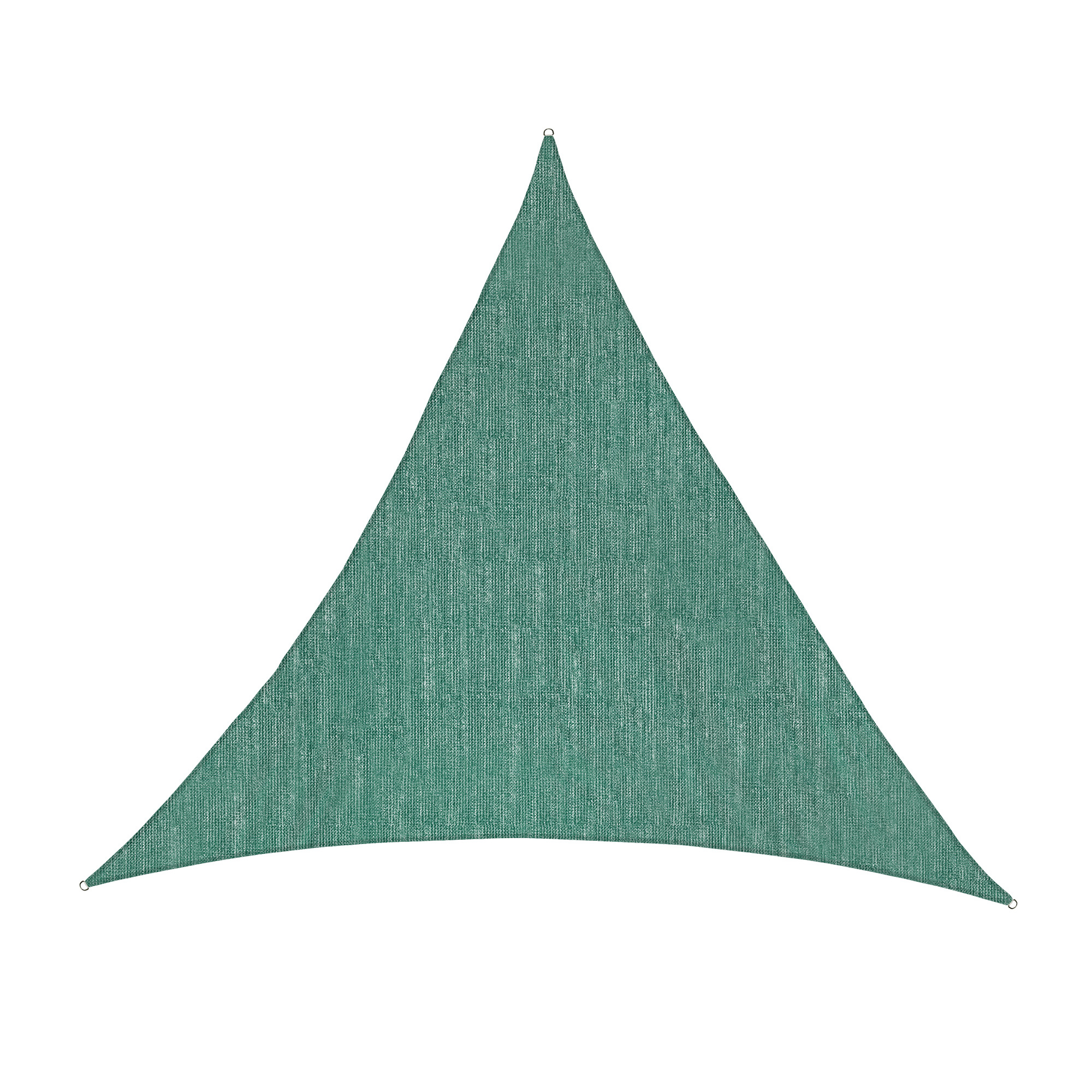 Dreieckiges Sonnensegel aus atmungsaktivem HDPE für Schatten und Schutz
