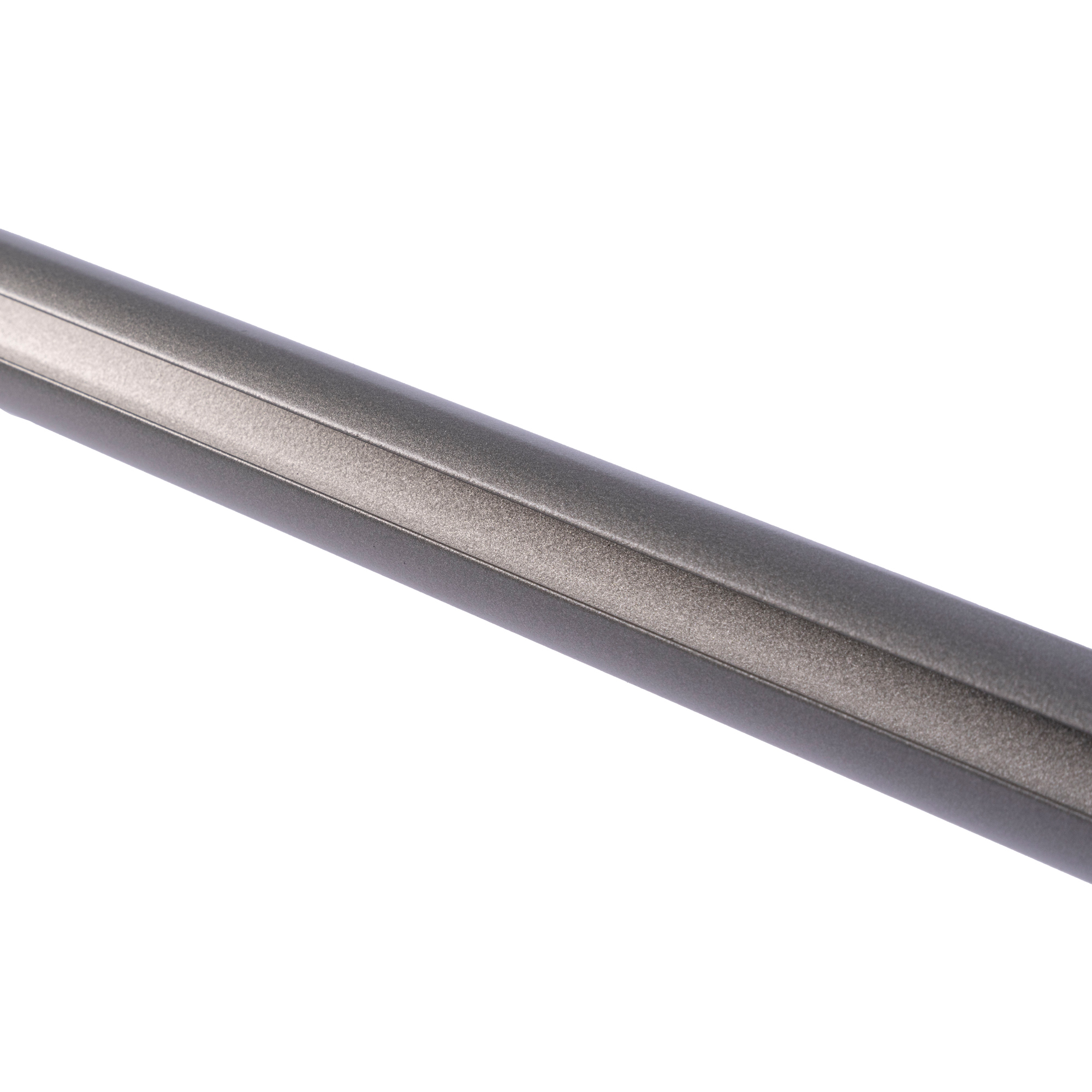 Metallstab mit glatter Oberfläche und länglicher Form