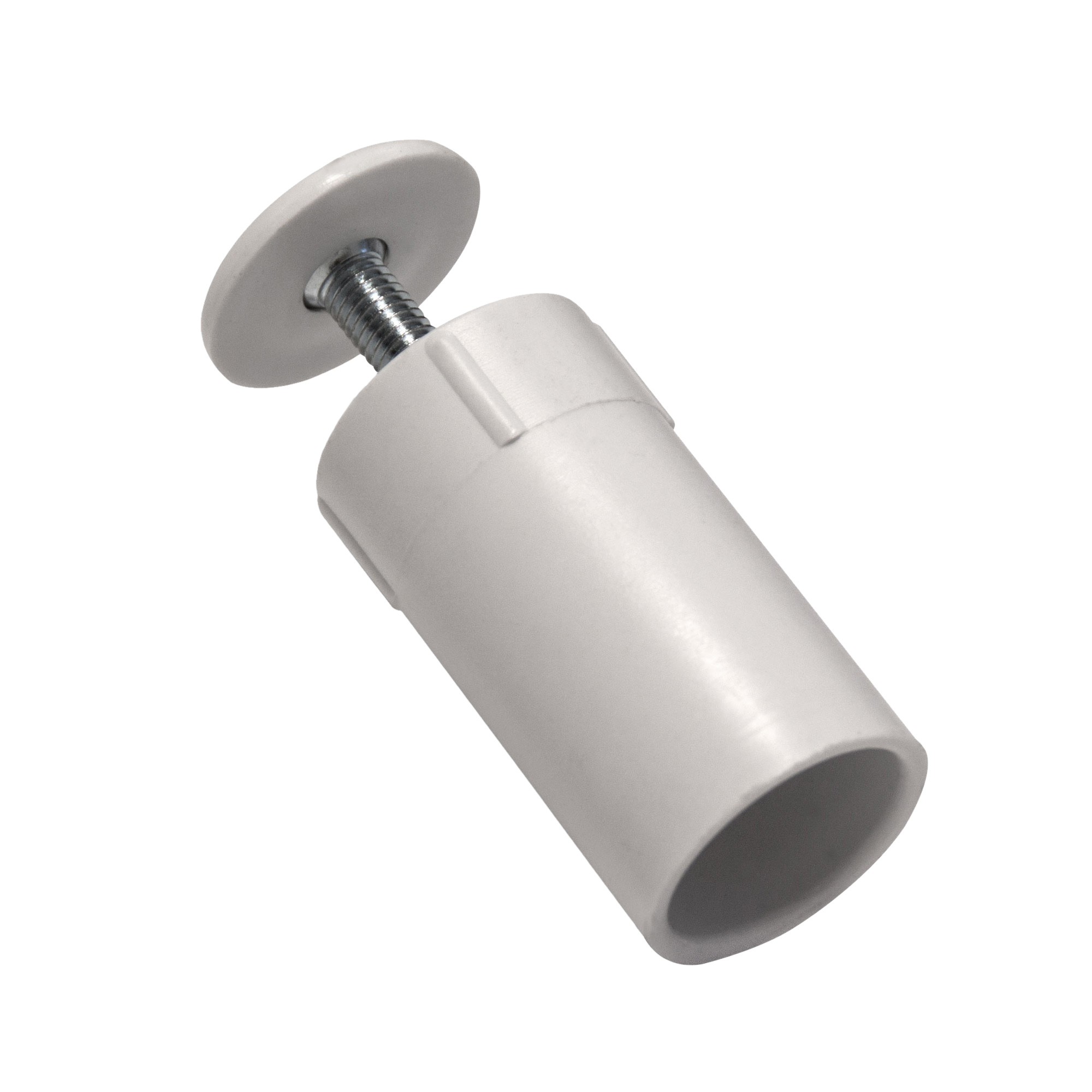 Anschlagstopper für Rollladenendleiste | 40 mm Länge, weiß