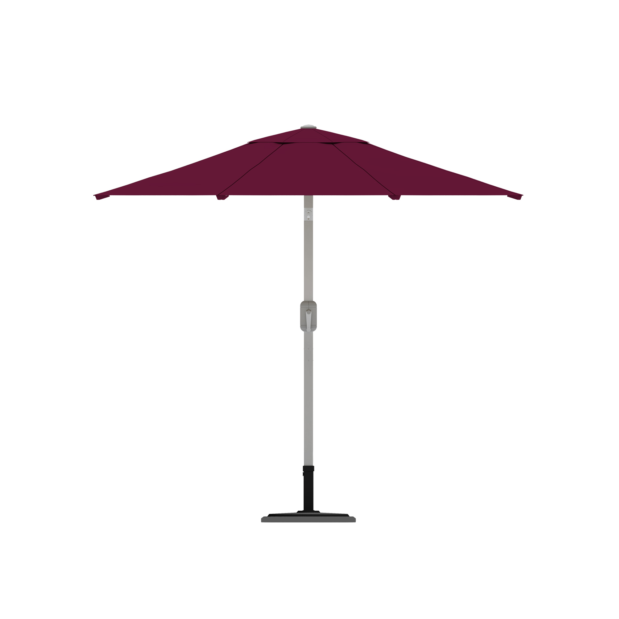 slider_image_fce6ff48c7de45c889e69c646d94fedc Moderner Sonnenschirm mit zentralem Mast und Kurbelmechanismus