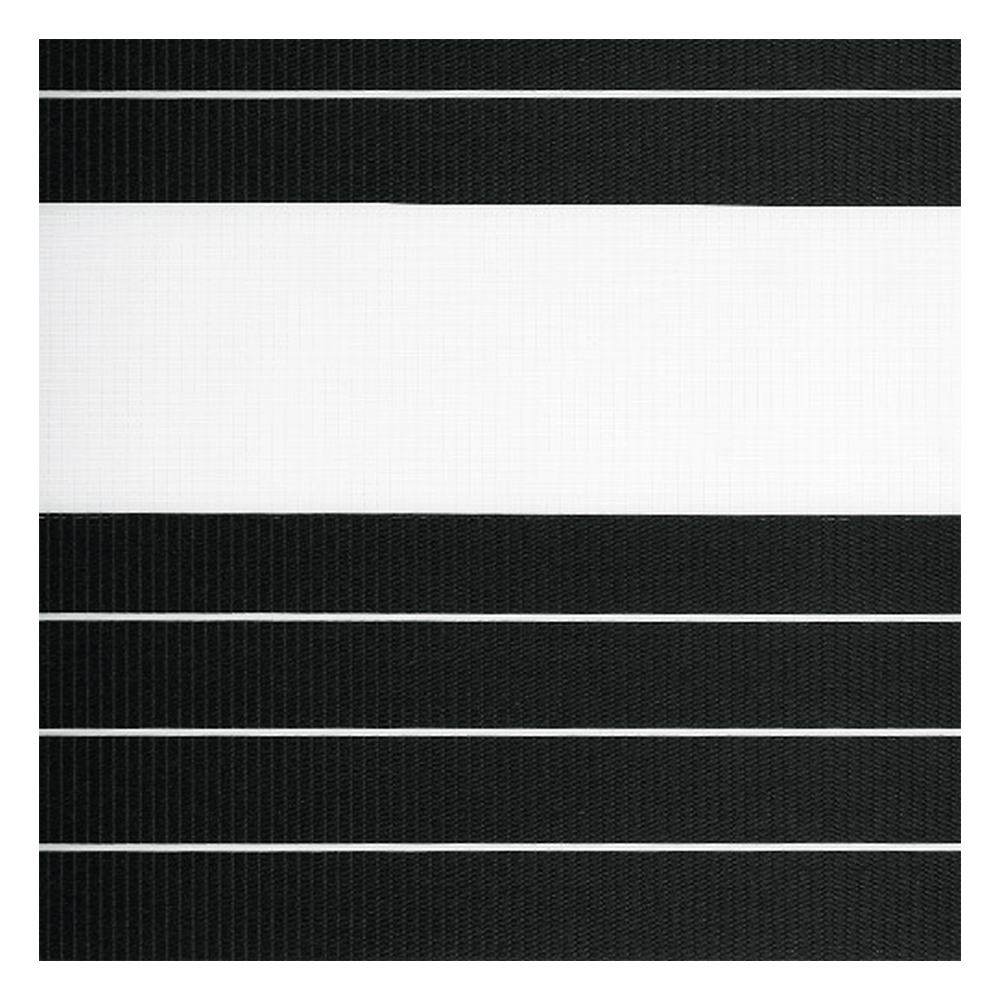 Stoffmuster für Doppelrollo nach Maß | F7866 schwarz / lichtdurchlässig / Autumn Stoffmuster für Doppelrollo nach Maß | F7866 schwarz / lichtdurchlässig / Autumn