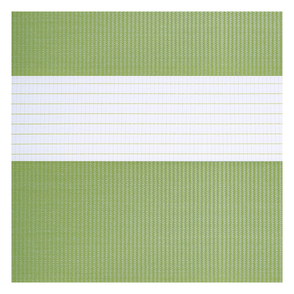 Stoffmuster für Doppelrollo nach Maß | F7814 grün / lichtdurchlässig / Autumn