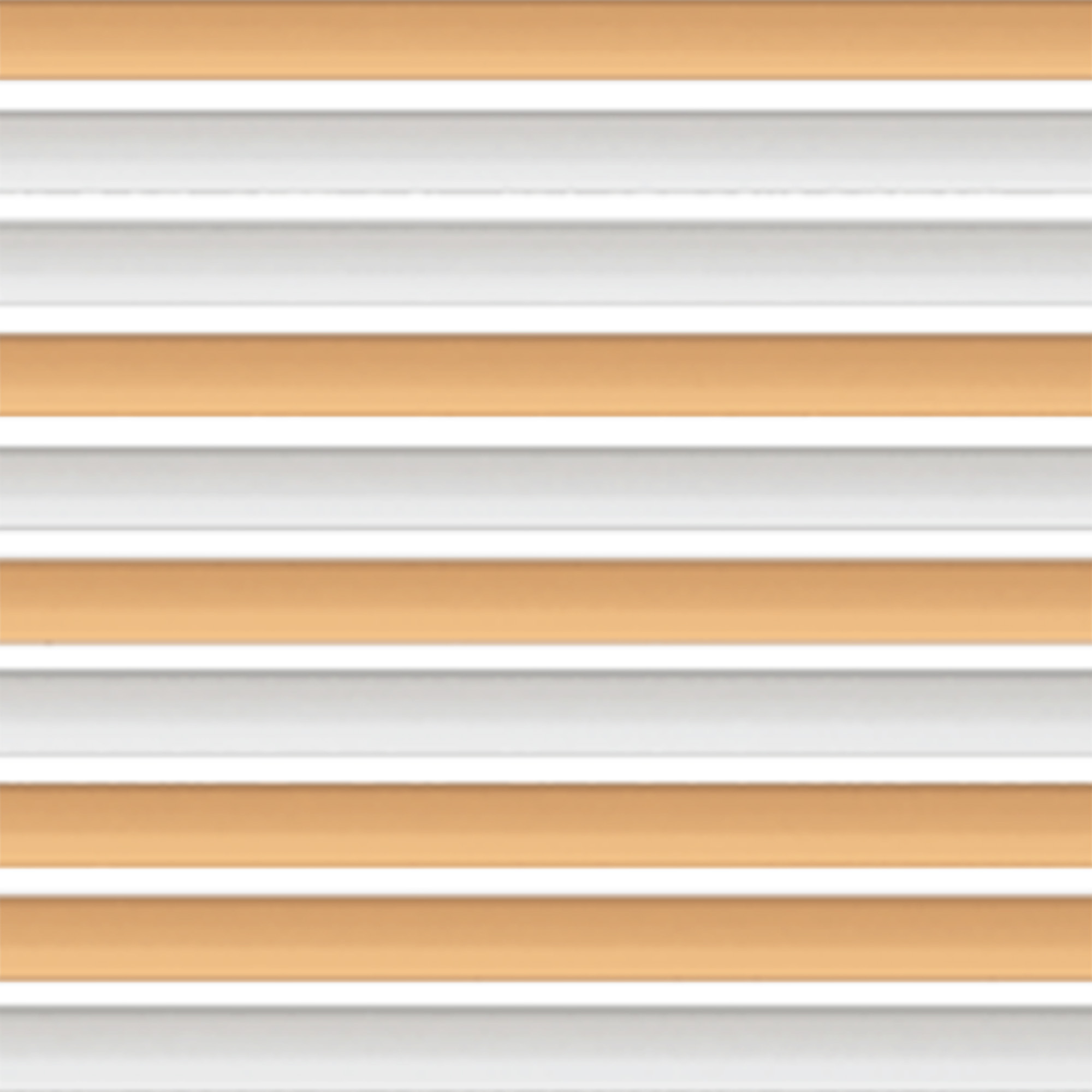 Lamellen-Muster für Aluminium-Jalousie nach Maß | 25 mm / MC13 Moksa pfirsich / matt