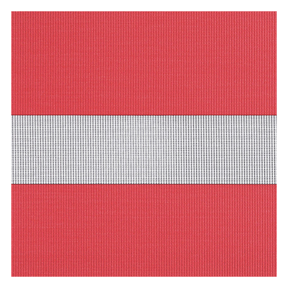 Stoffmuster für Doppelrollo nach Maß | B150 gelb-rot / lichtdurchlässig / Binale