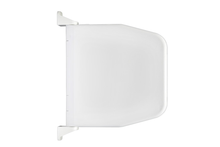 Gurtwickler Aufputz mit Scharniersystem | weiß / ohne Gurt