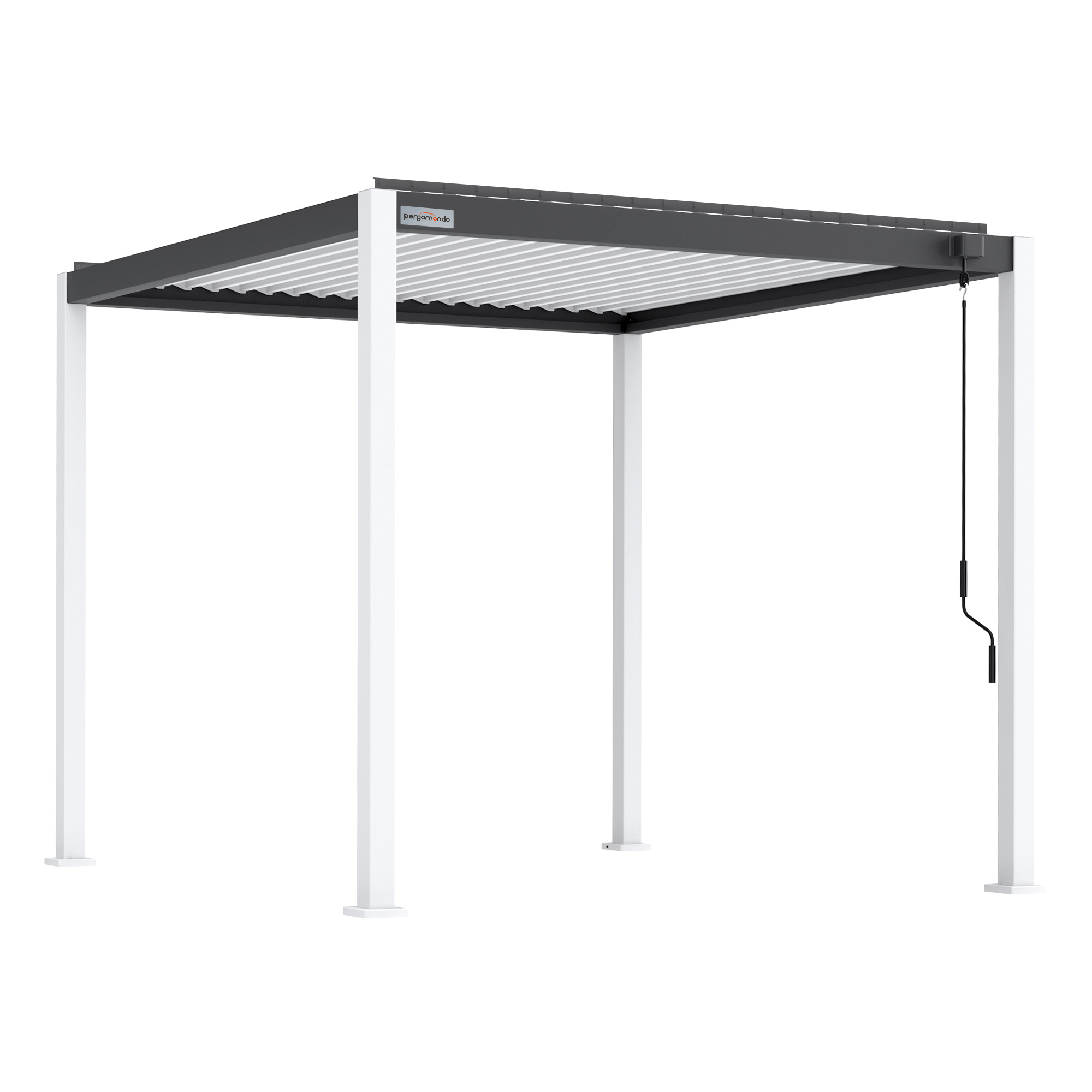 slider_image_019209b4080674a7b9d2a79d78fd5174 Pergola mit verstellbarem Lamellendach und stabiler Rahmenkonstruktion