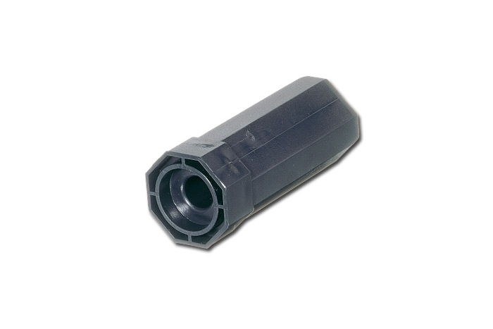 Walzenkapsel mit Kugellageraufnahme 28 mm für Rollladenwelle 8-Kant (Typ nach Wahl)