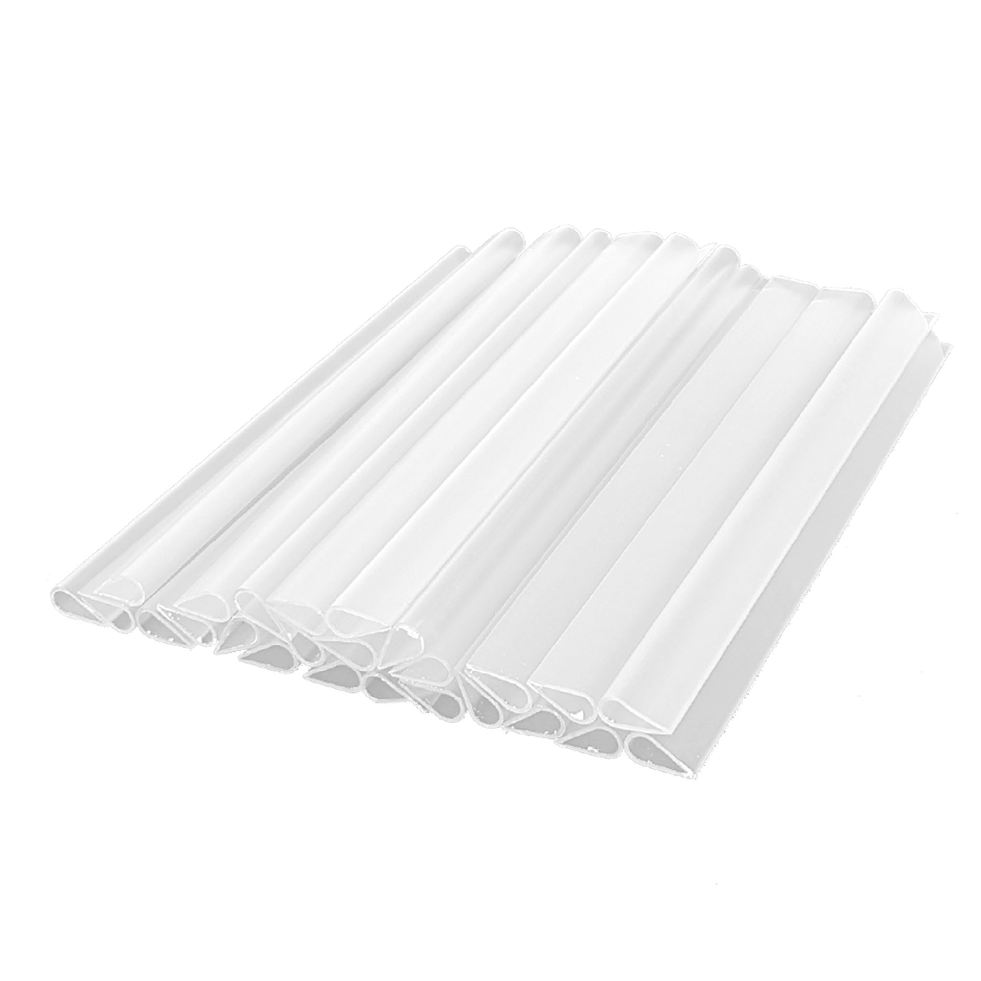 slider_image_05500355622e4784b2221827168229b3 Befestigungsclips für PVC Sichtschutzstreifen in einer gestapelten Anordnung