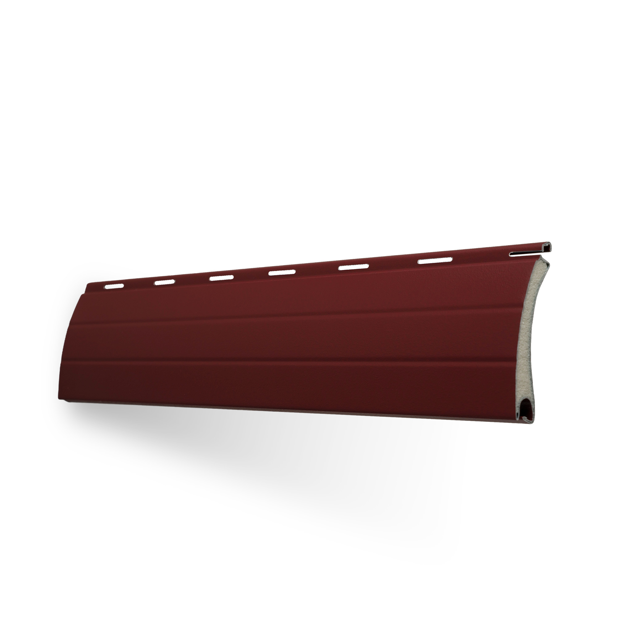 Lamellen-Muster für Rollladenpanzer nach Maß | Aluminium / PA39 / 19 bordeaux