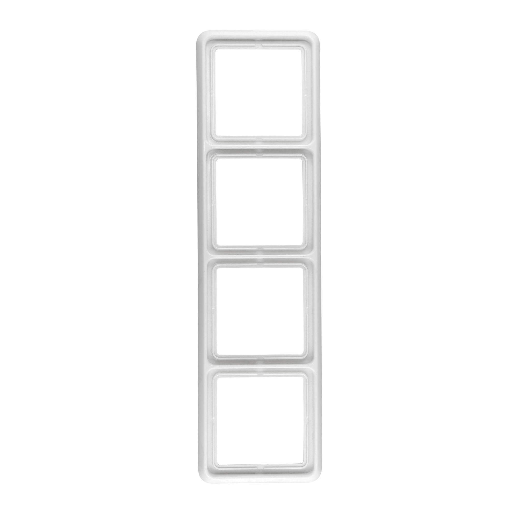 CD 500 Rahmen System | 4-Fach / alpinweiß / CD 584 WW