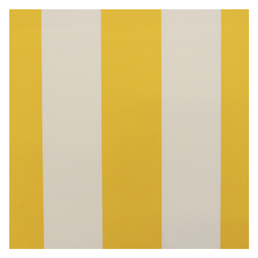 Stoffmuster für Markisen, Volants, Bespannungen | R-055 gelb weiß, Recasens Stoffmuster für Markisen, Volants, Bespannungen | R-055 gelb weiß, Recasens