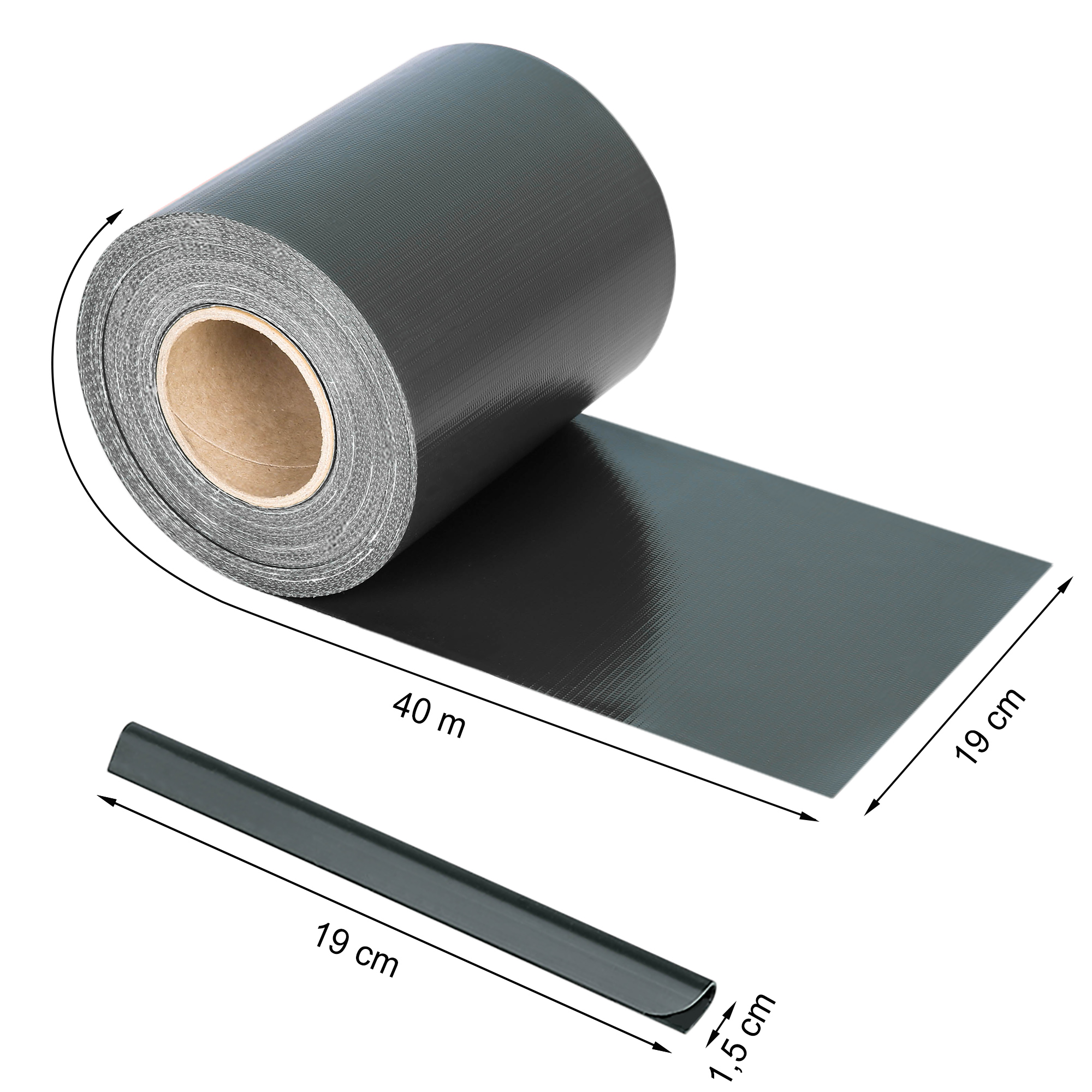 slider_image_24b6d0ec93f1476a91dd778b9717157a Rolle mit PVC Sichtschutzstreifen für Zäune, inklusive Maßangaben für Länge und Breite