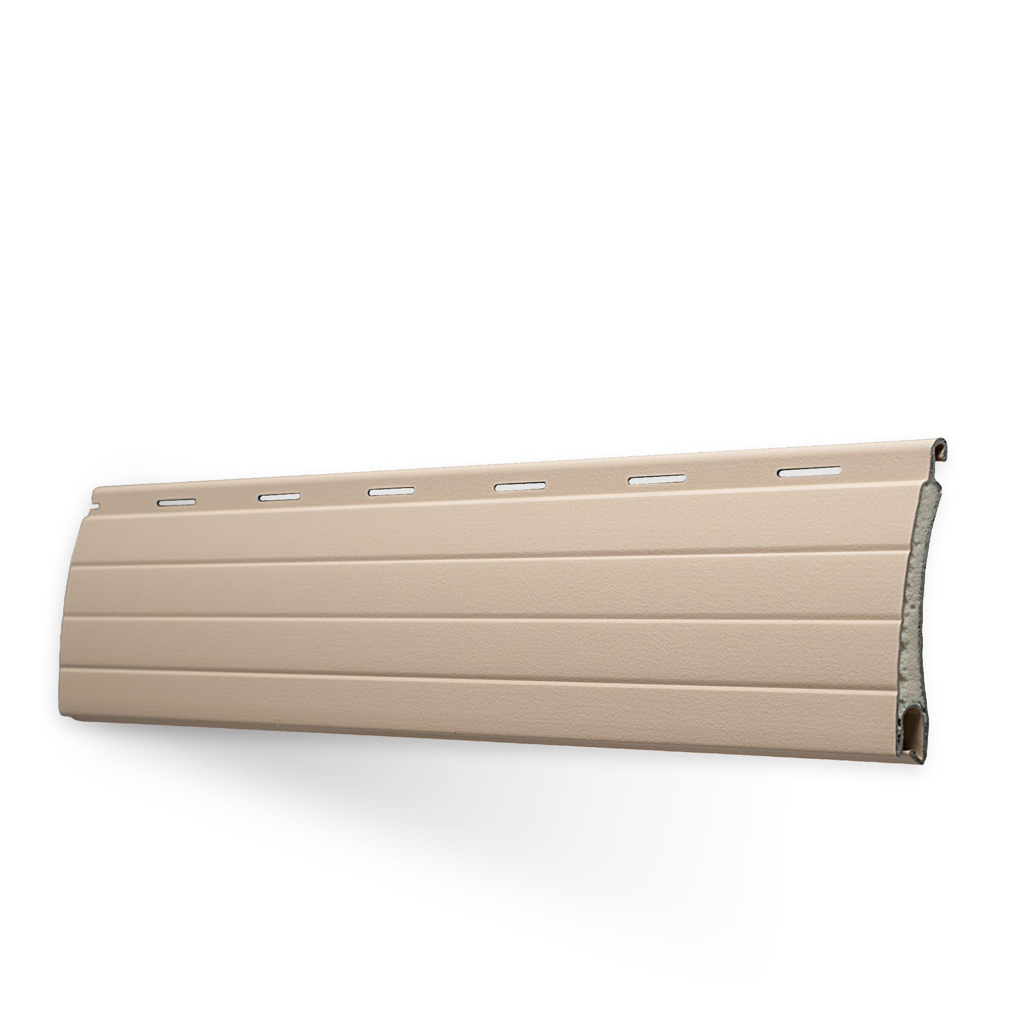Lamellen-Muster für Rollladen nach Maß | Aluminium, A37, 05 beige