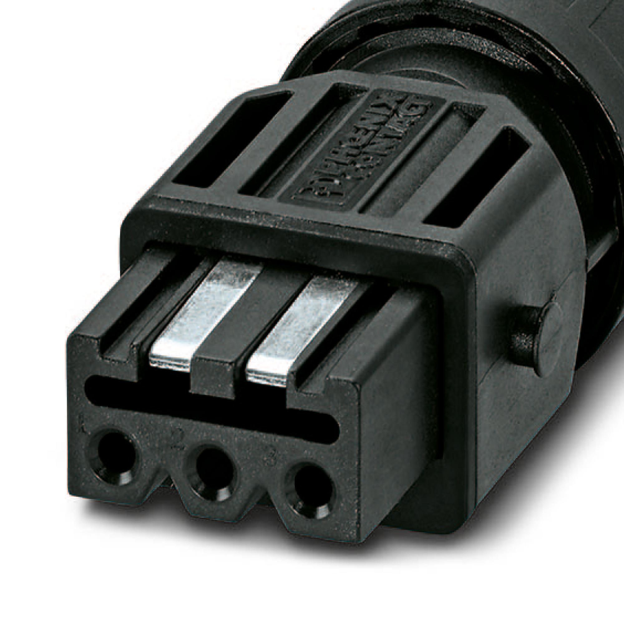 Steckverbinder mit drei Anschlüssen für elektrische Verbindungssysteme