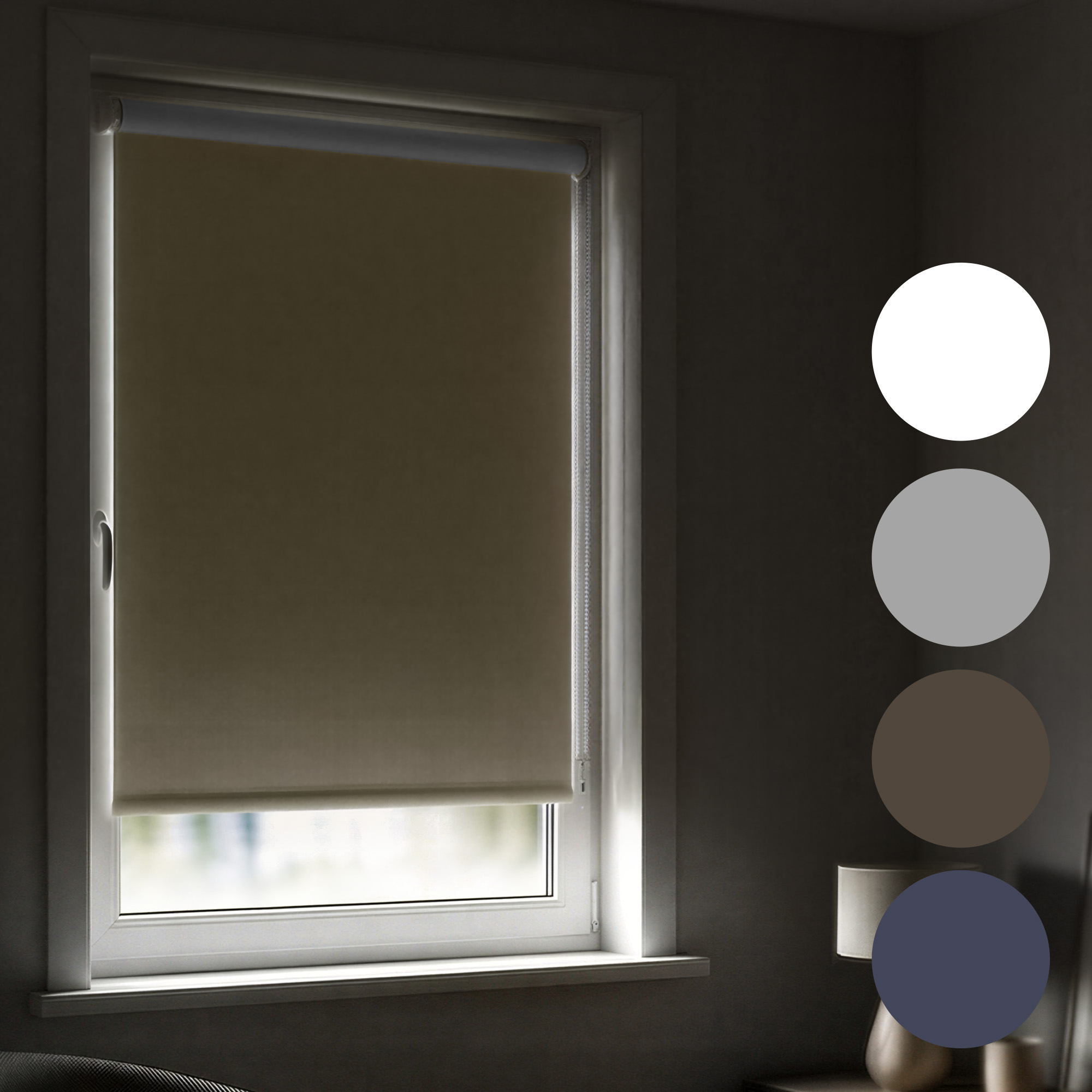 Tenebra Verdunkelungsrollo / Thermorollo (Typ nach Wahl)