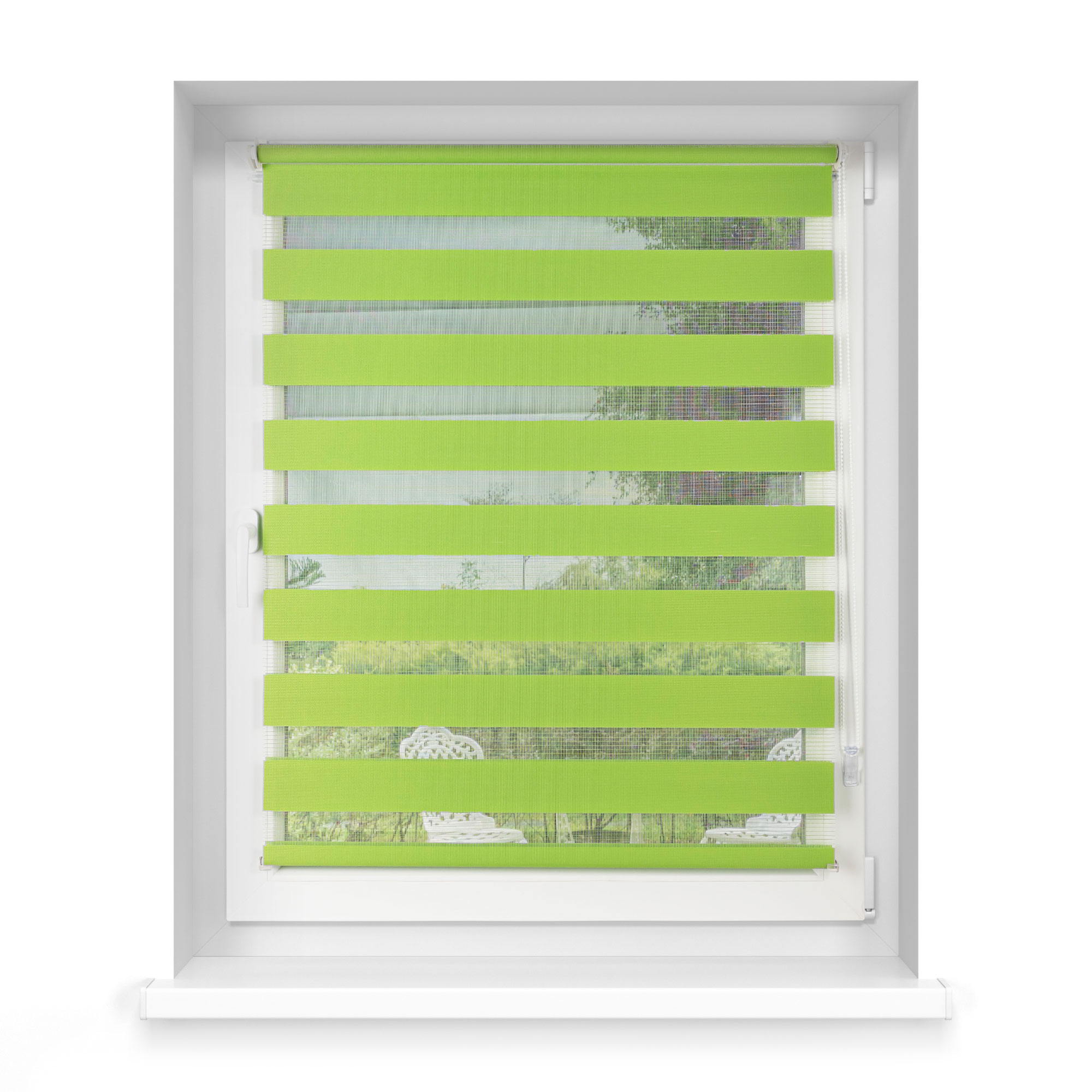 slider_image_5b1d52c877cf41e586e71f626876821d Klemmfix Doppelrollo an einem Fenster mit verstellbaren Streifen zur Lichtregulierung