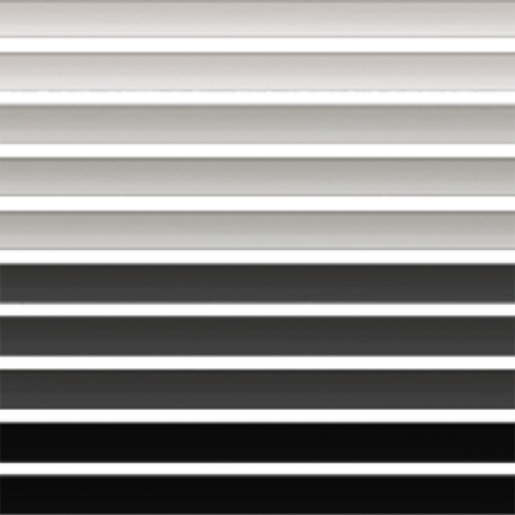 Lamellen-Muster für Aluminium-Jalousie nach Maß | 25 mm / MC01 Laya weiß-schwarz / matt