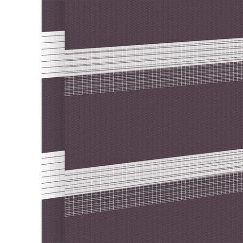 Stoffmuster für Doppelrollo nach Maß | S-06 lila / lichtdurchlässig / Tulum