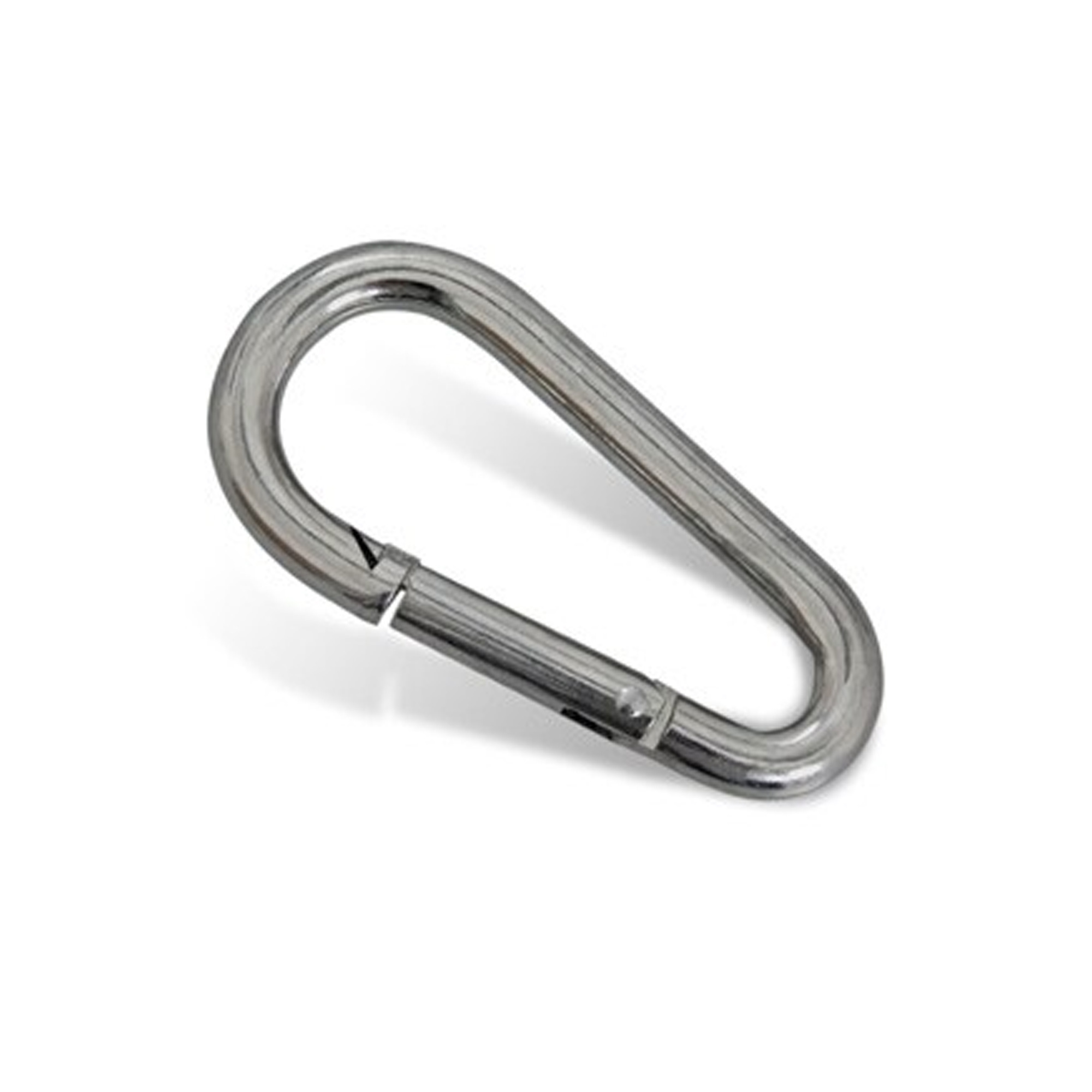 Karabinerhaken mit Federmechanismus zum sicheren Verbinden von Gegenständen