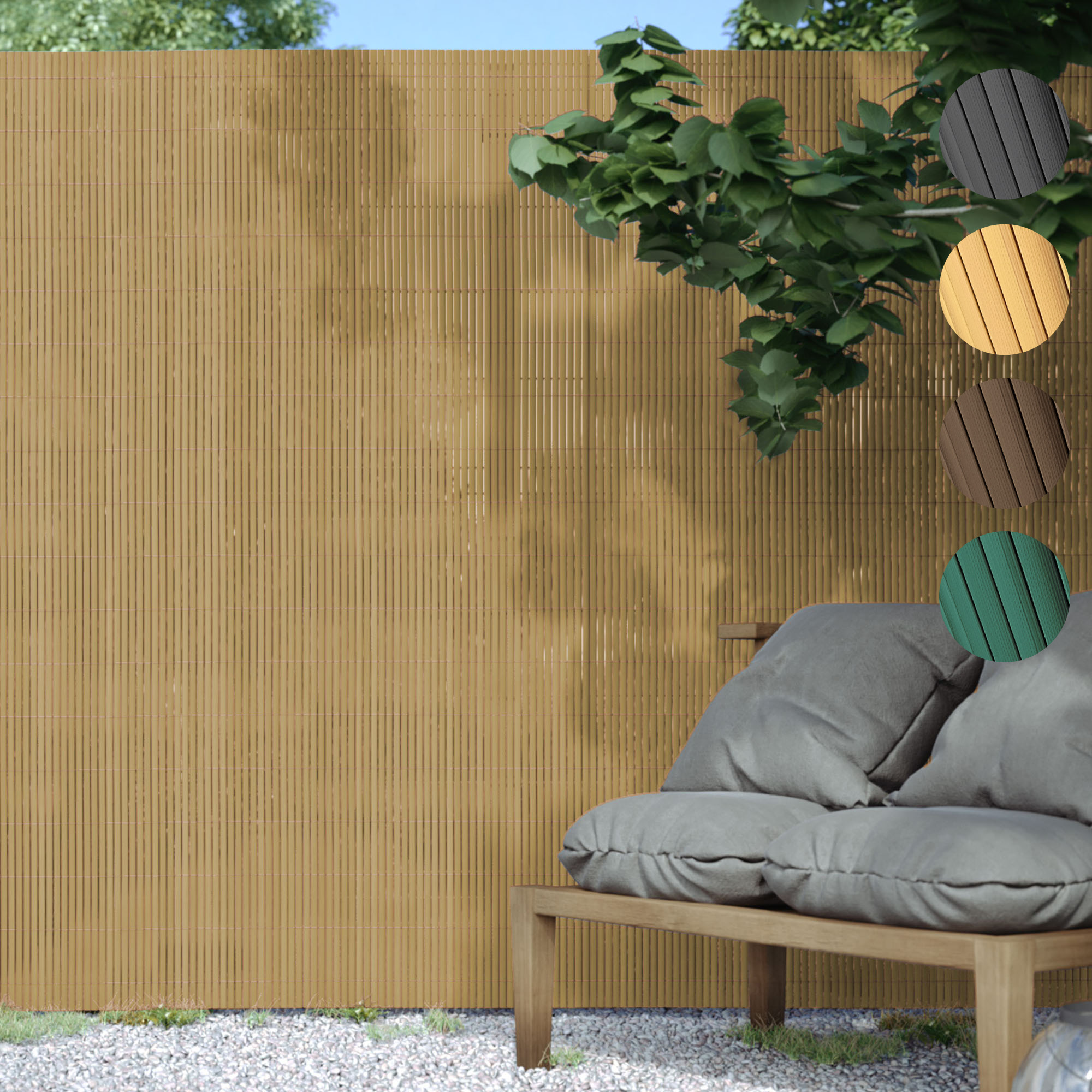 PVC Sichtschutzmatte StrongLine (Typ nach Wahl)