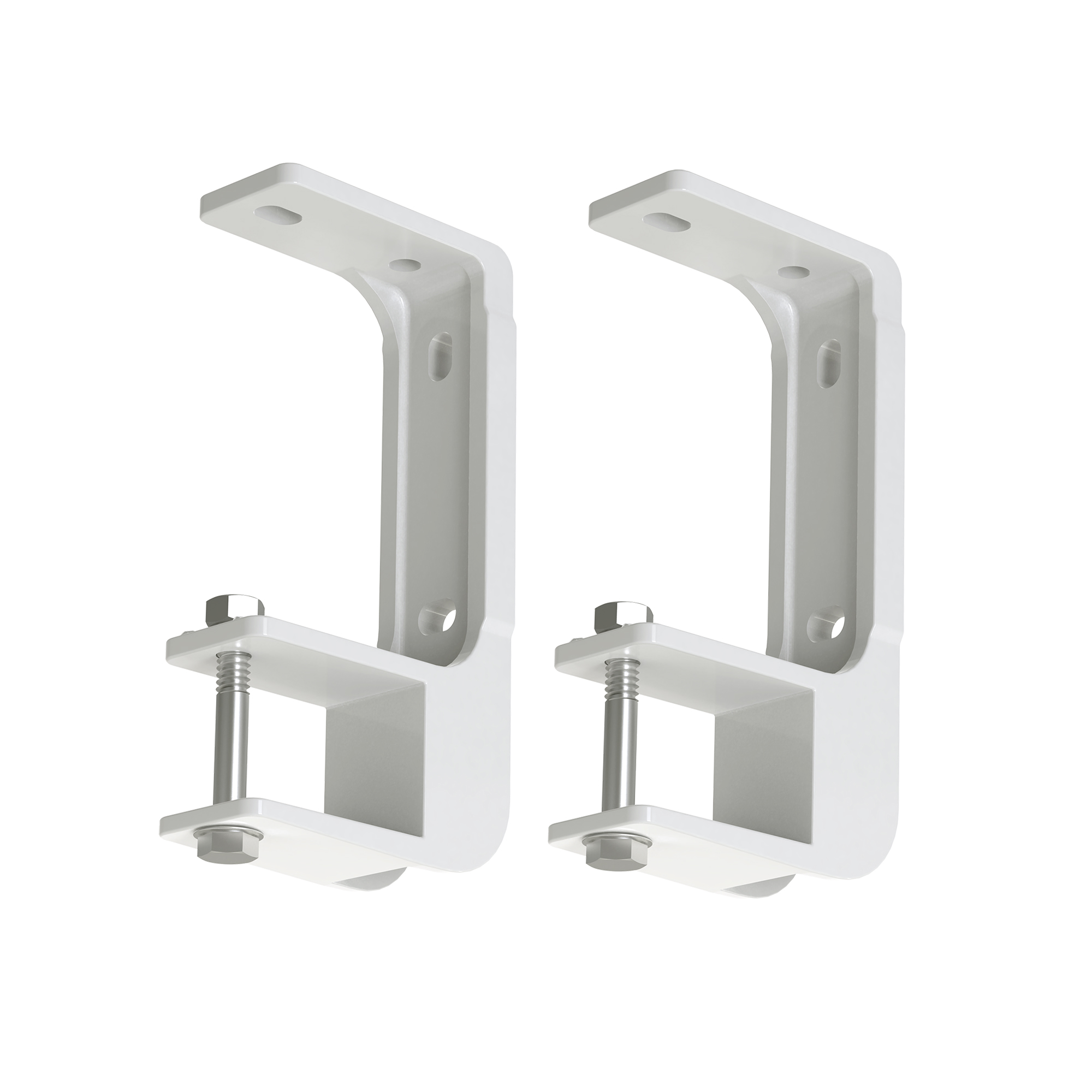 Halterung für Gelenkarmmarkise zur Wand- oder Deckenmontage mit Schraubbefestigung