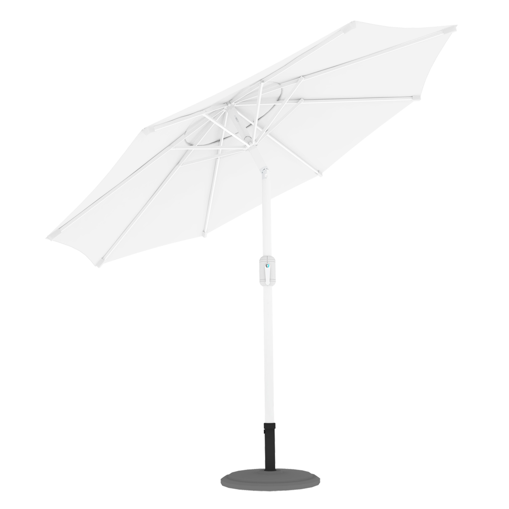 slider_image_d5eae001826b4ea2904dbd8636b27b22 Quadratischer Sonnenschirm mit stabilem Standfuß und verstellbarem Gestell