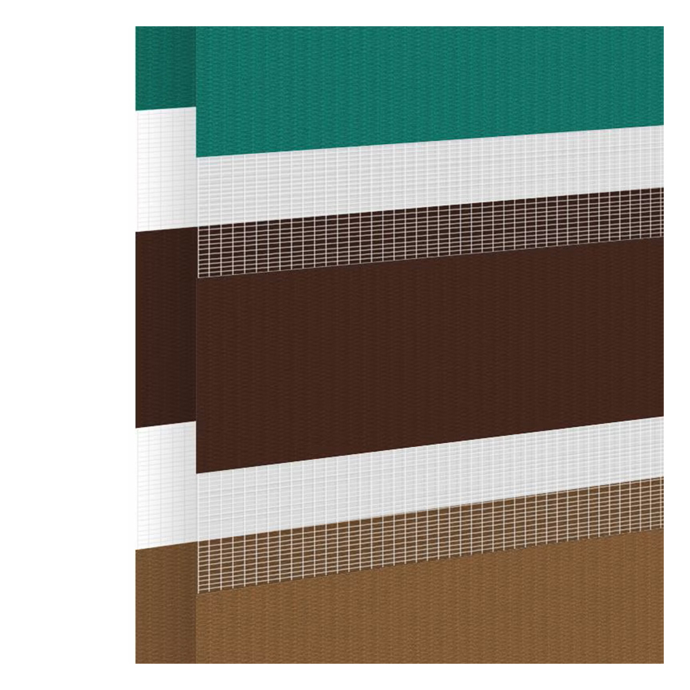 Stoffmuster für Doppelrollo nach Maß | 1 Multi Color / lichtdurchlässig / München