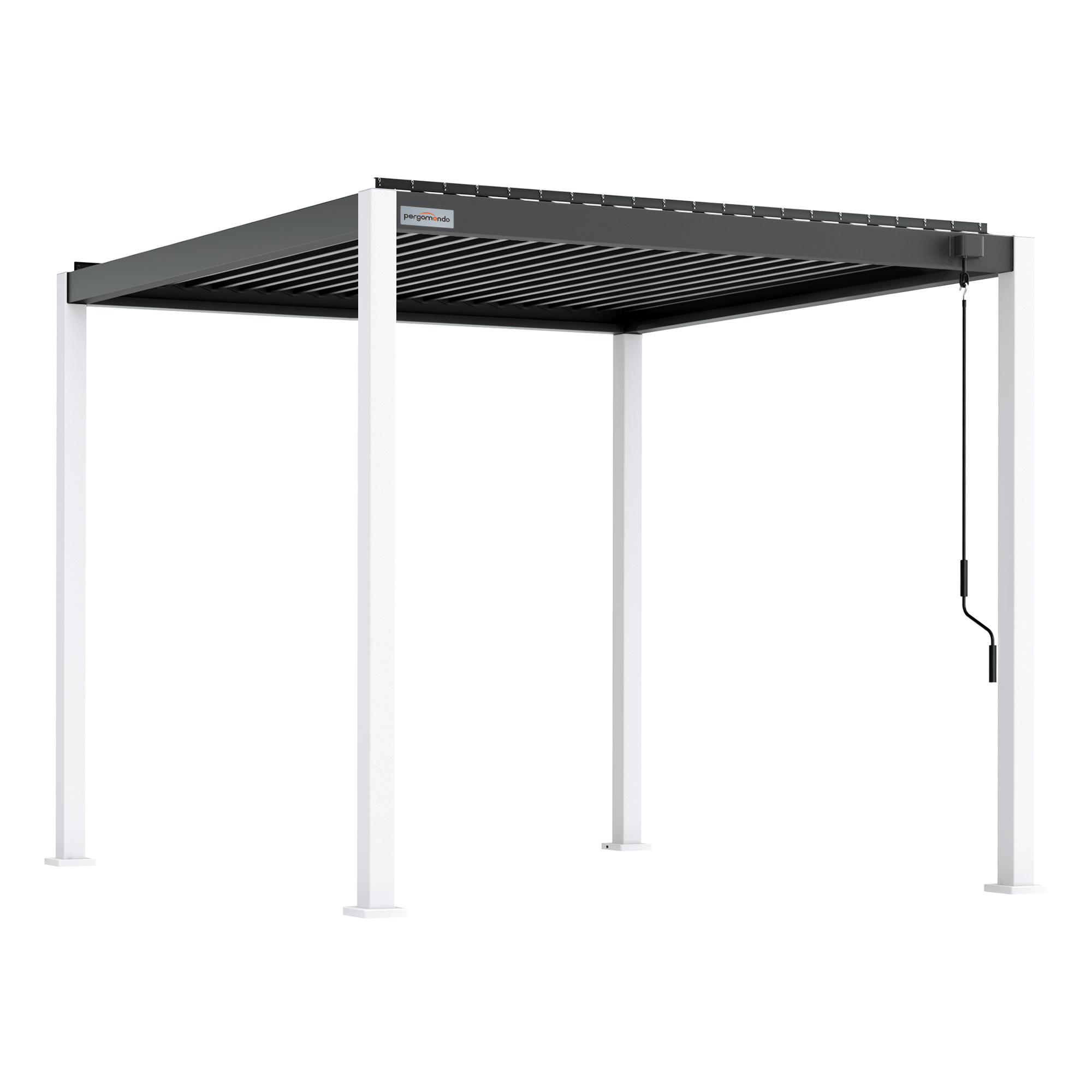 slider_image_019209b4080176c2bd93277ede64a7f9 Pergola mit verstellbarem Lamellendach und stabiler Rahmenkonstruktion