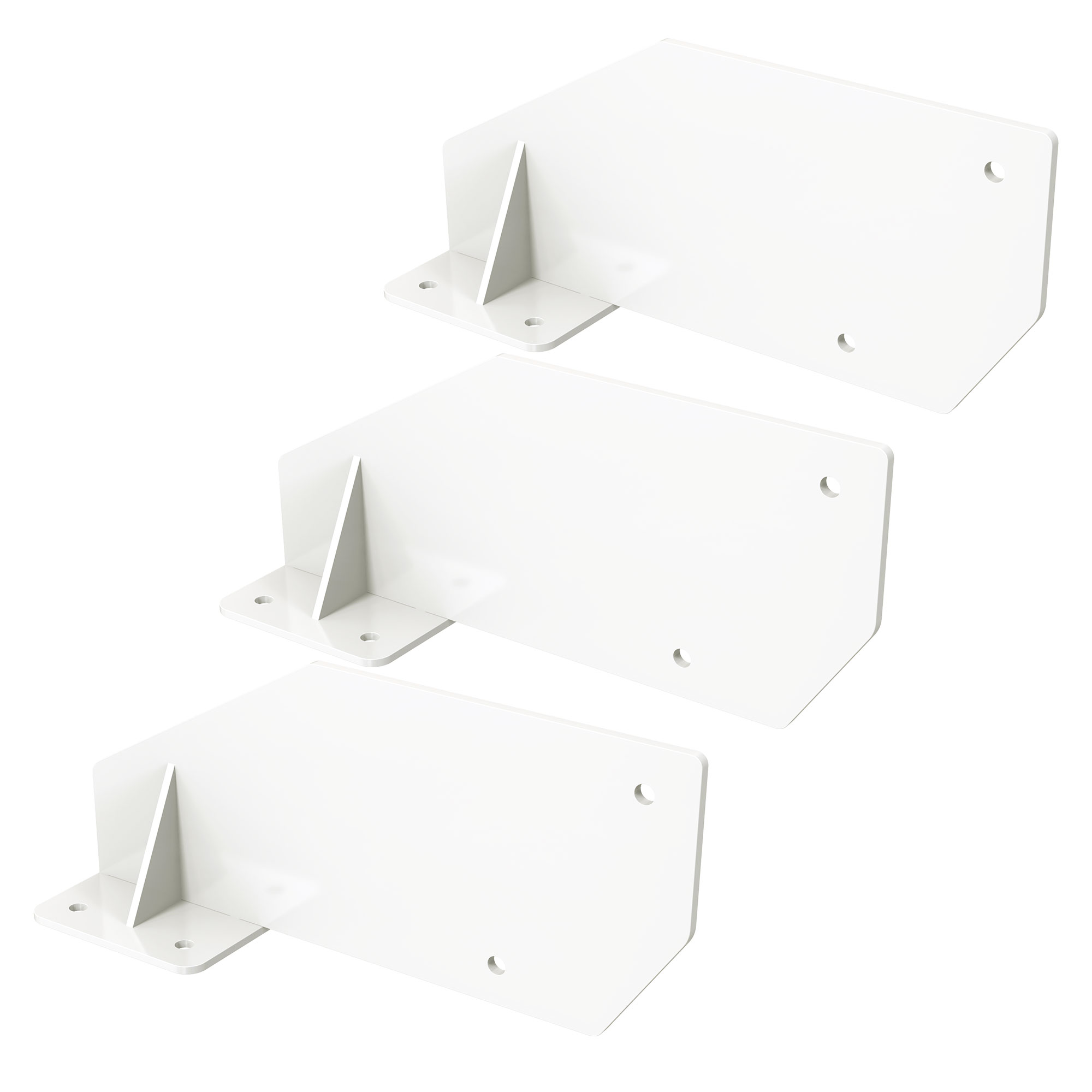 slider_image_01926c75468373419f2713dd55bdf20a 2er-Set rechteckige Halterungen mit Löchern zur Wandmontage