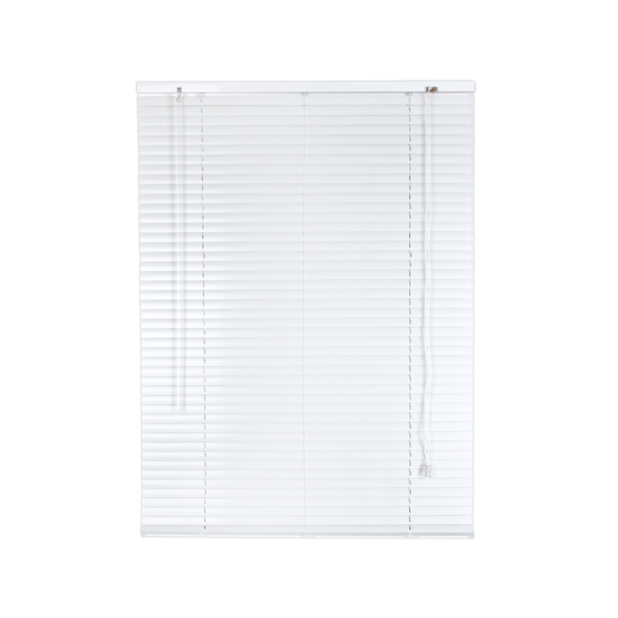 Aluminium Jalousie mit horizontalen Lamellen zur Lichtregulierung und Sichtschutz