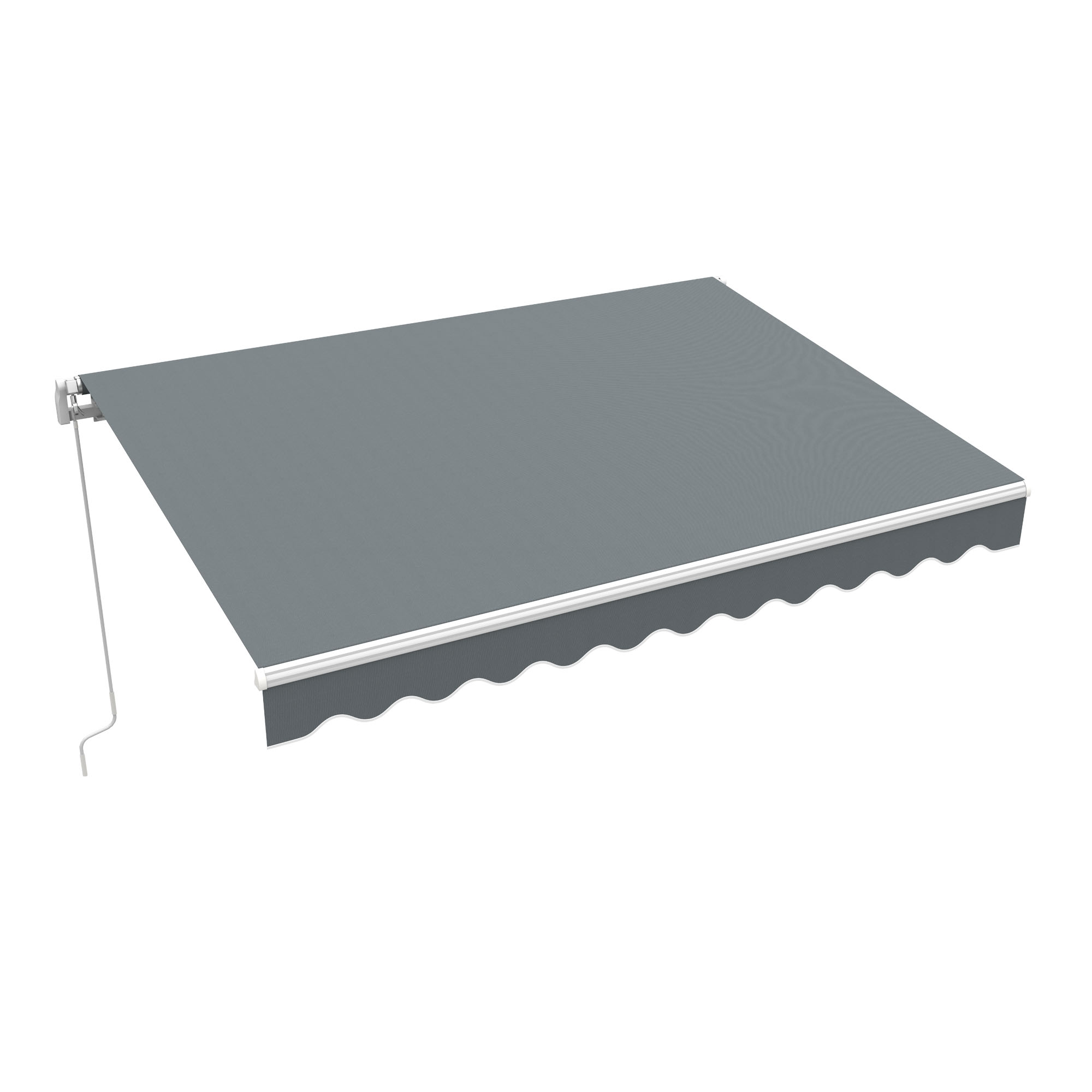 slider_image_01928fe685c27a8dae93f6c485f84ead Gelenkarmmarkise Basic 2000 mit ausfahrbarem Tuch und Wandhalterung