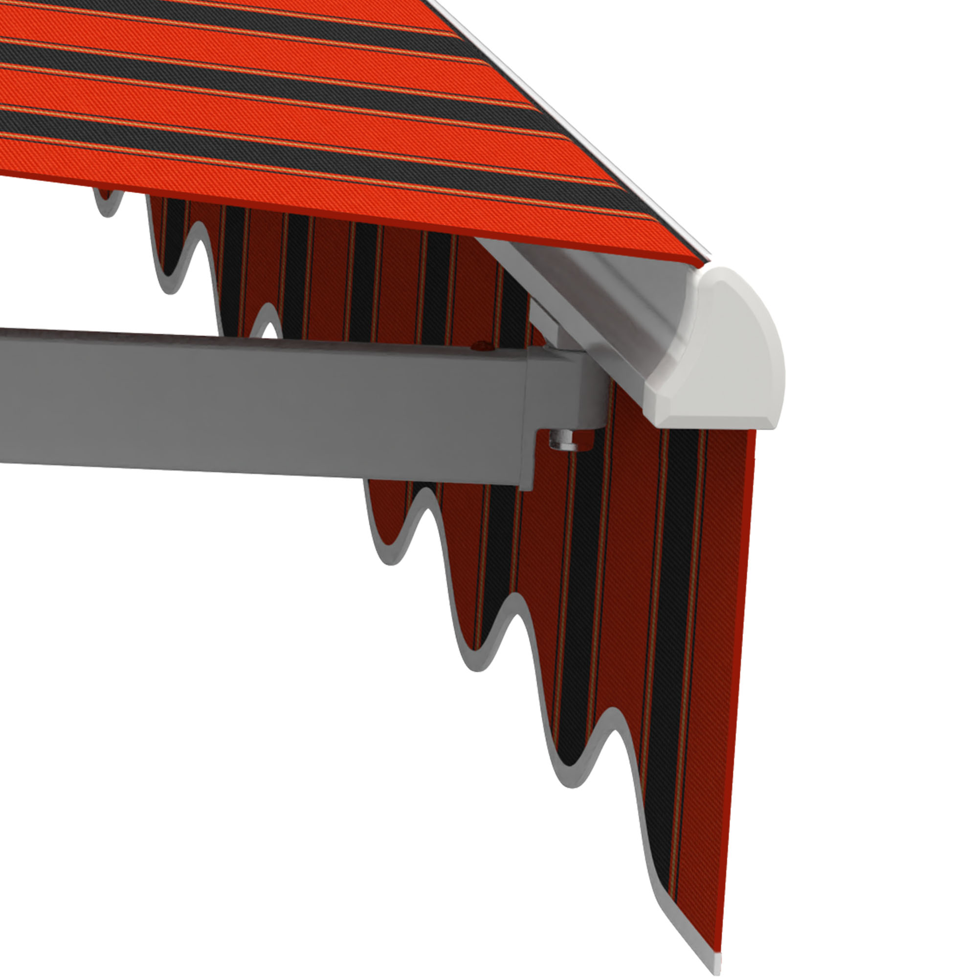 slider_image_01928fb916e47bc2a7a4fa2770970954 Gelenkarmmarkise Basic 2000 mit gestreiftem Tuch und stabiler Halterung