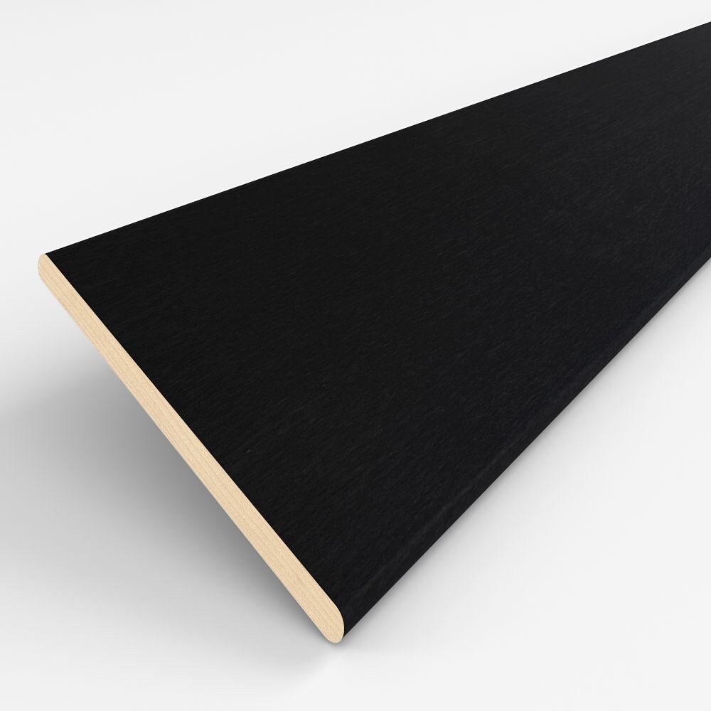 Lamellen-Muster für maßgefertigte Holz-Jalousie, zeigt Struktur und Aufbau der Lamelle