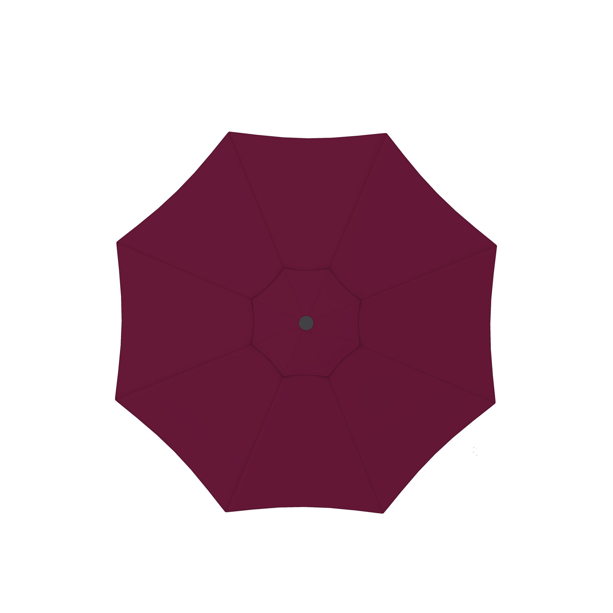 slider_image_b4b2f6ea3333427196553e576d73e8f5 Quadratischer Sonnenschirm von oben, symmetrisches Design mit zentralem Punkt