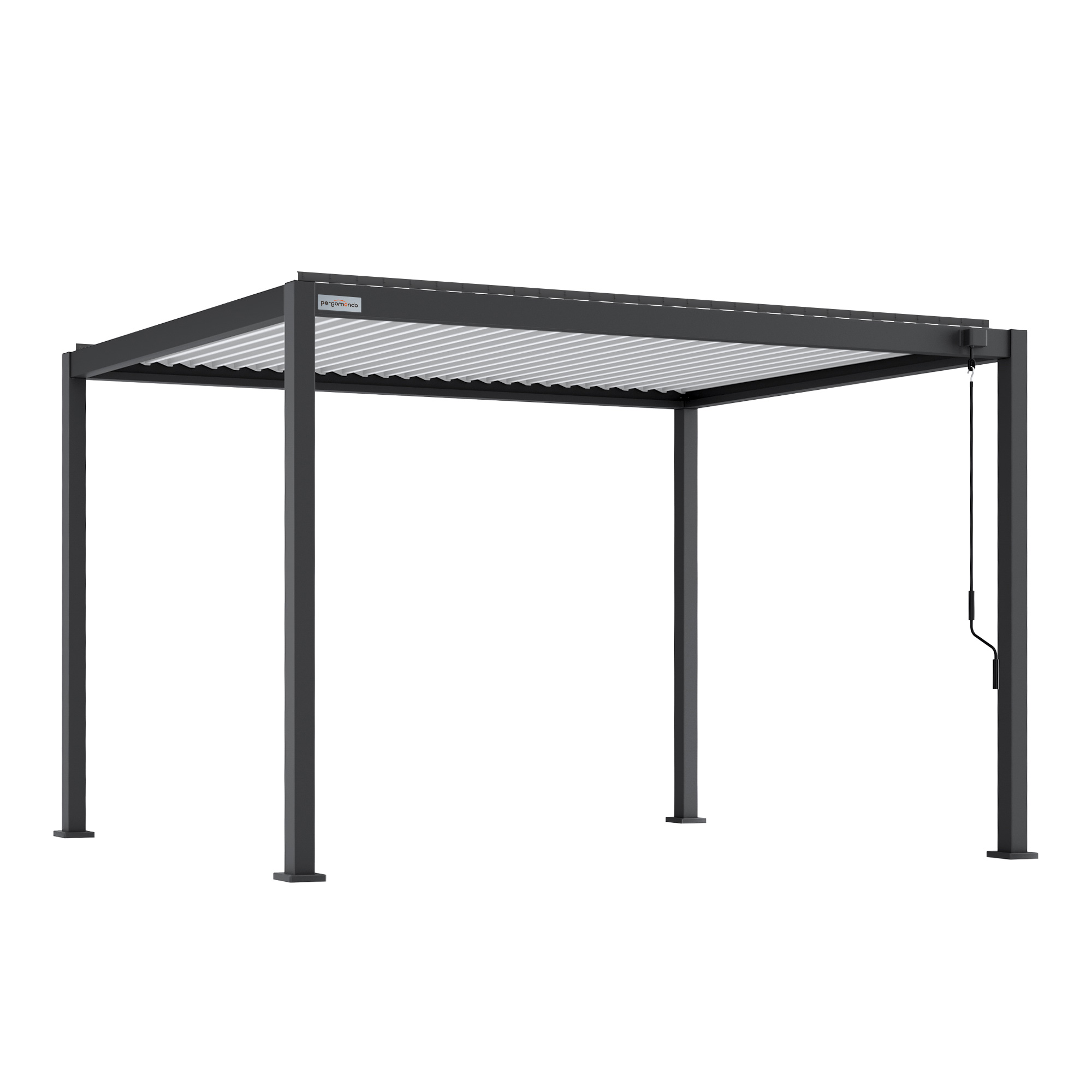 slider_image_019209b4080674a7b9d2a79c75325a13 Pergola mit verstellbarem Lamellendach und stabiler Rahmenkonstruktion