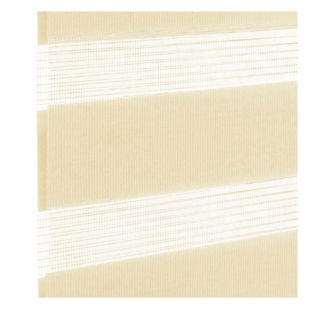 Stoffmuster für Doppelrollo nach Maß | BH05 creme / lichtdurchlässig / London Stoffmuster für Doppelrollo nach Maß | BH05 creme / lichtdurchlässig / London
