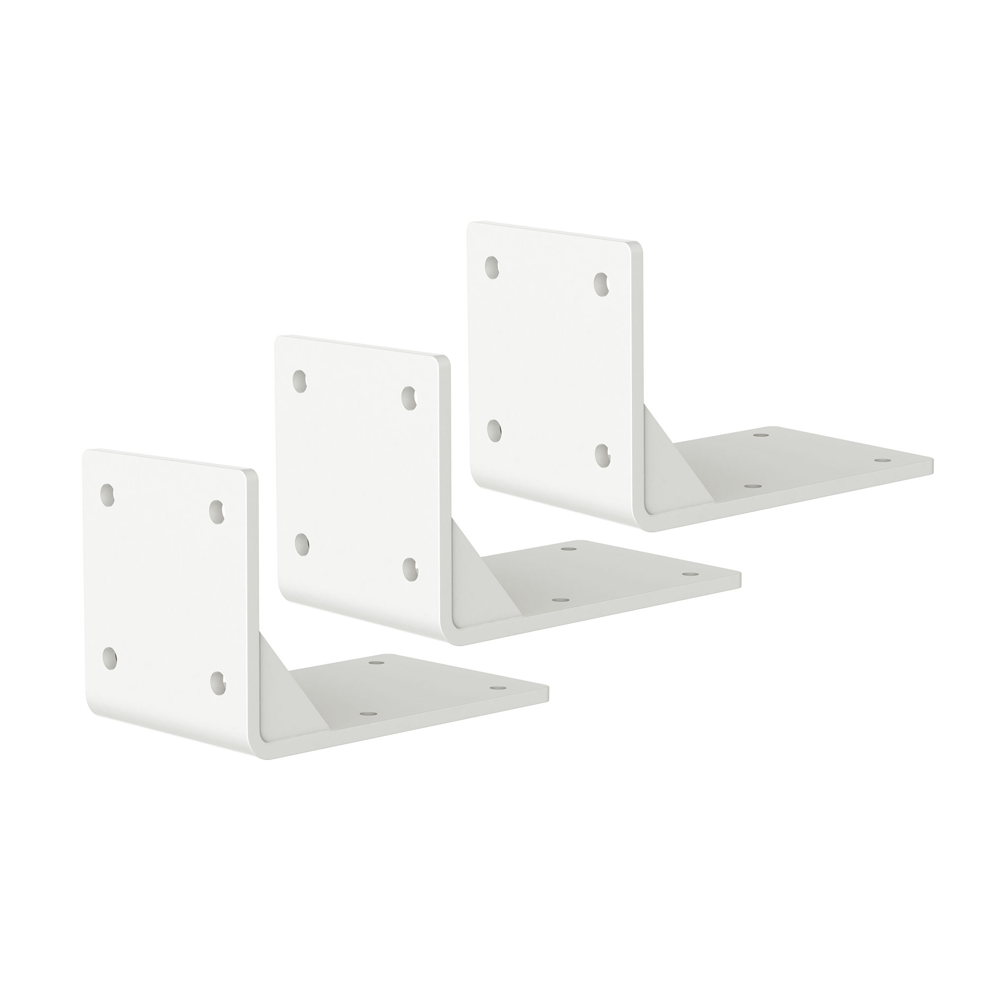 slider_image_01926c617d6a72db9fdbb5b400382c48 Zwei L-förmige Halterungen mit Bohrlöchern zur Wandmontage
