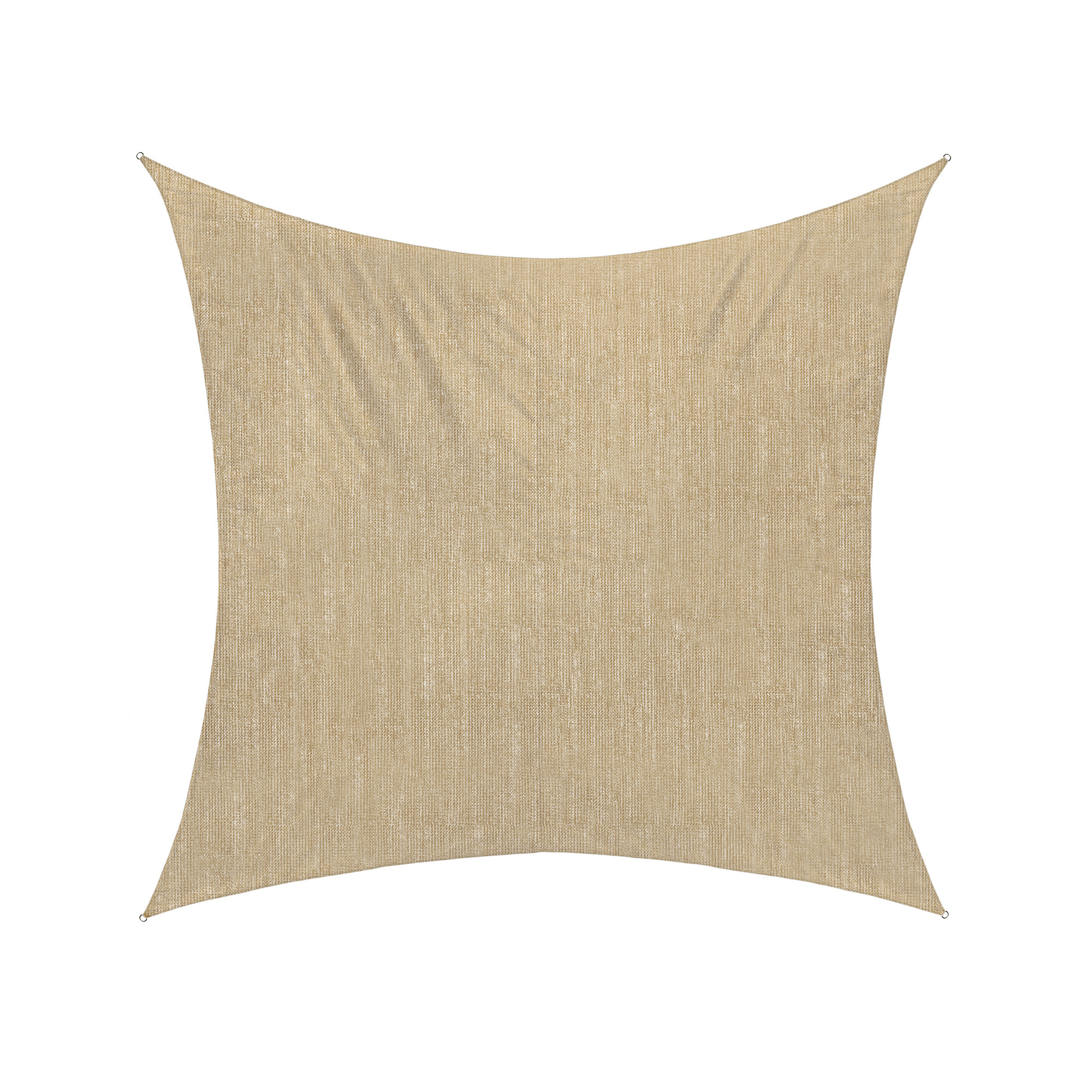 Dreieckiges Sonnensegel aus atmungsaktivem HDPE für Schatten und Schutz