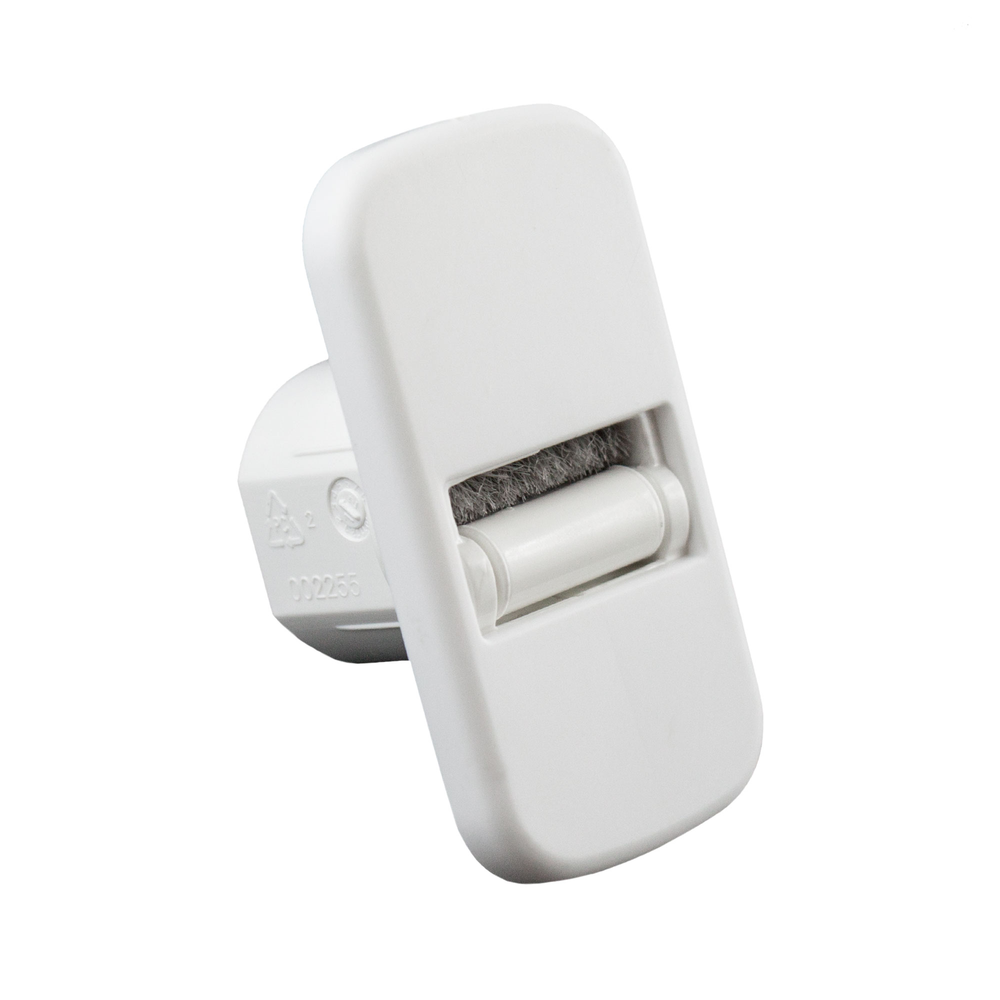 slider_image_ Rollladen-Gurtleitrolle mit Bürstendichtung für Mini ENEV, rechteckige Form, funktional und kompakt