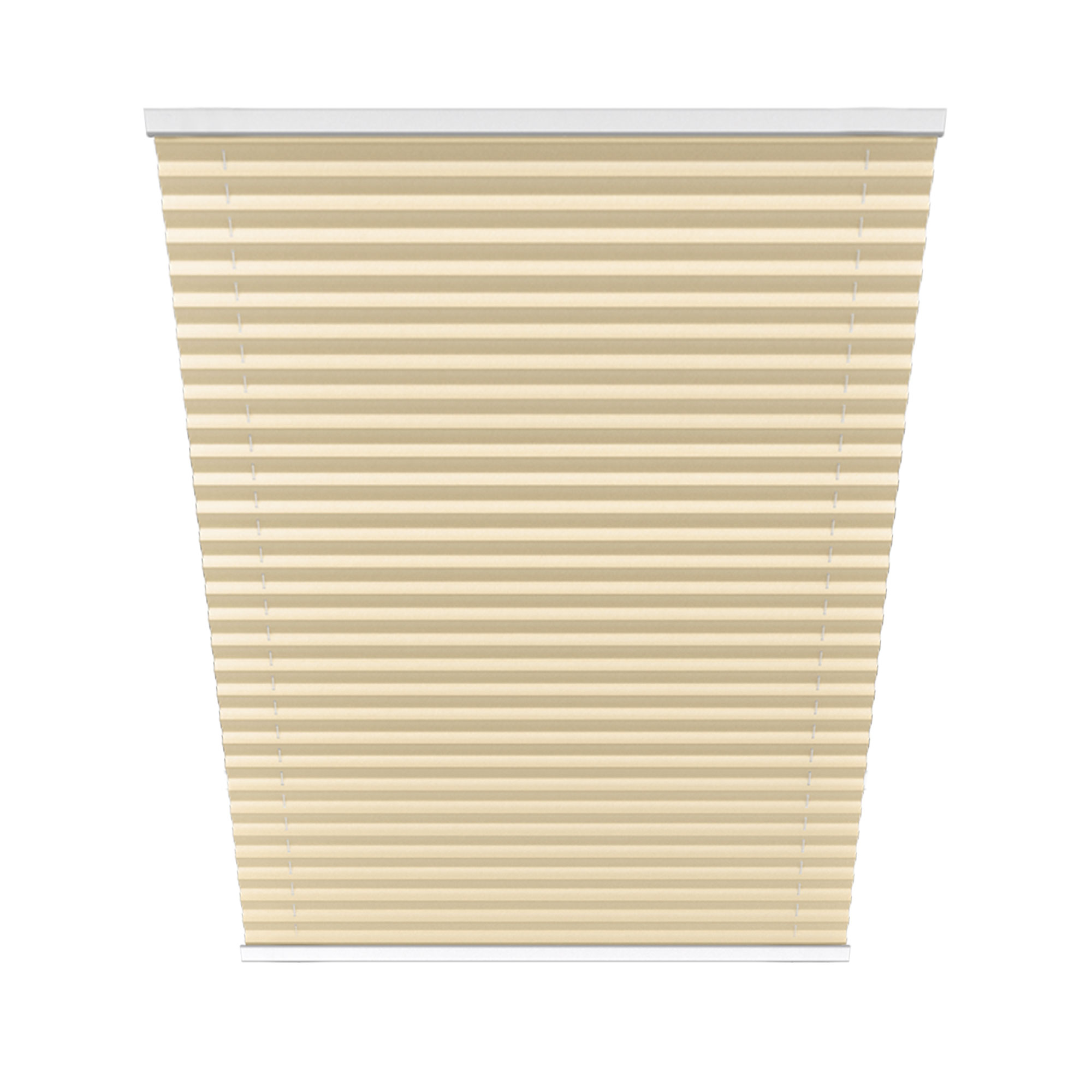 Dachfensterplissee im C3 COSIFLOR-System, maßgefertigt, zur Lichtregulierung und Sichtschutz