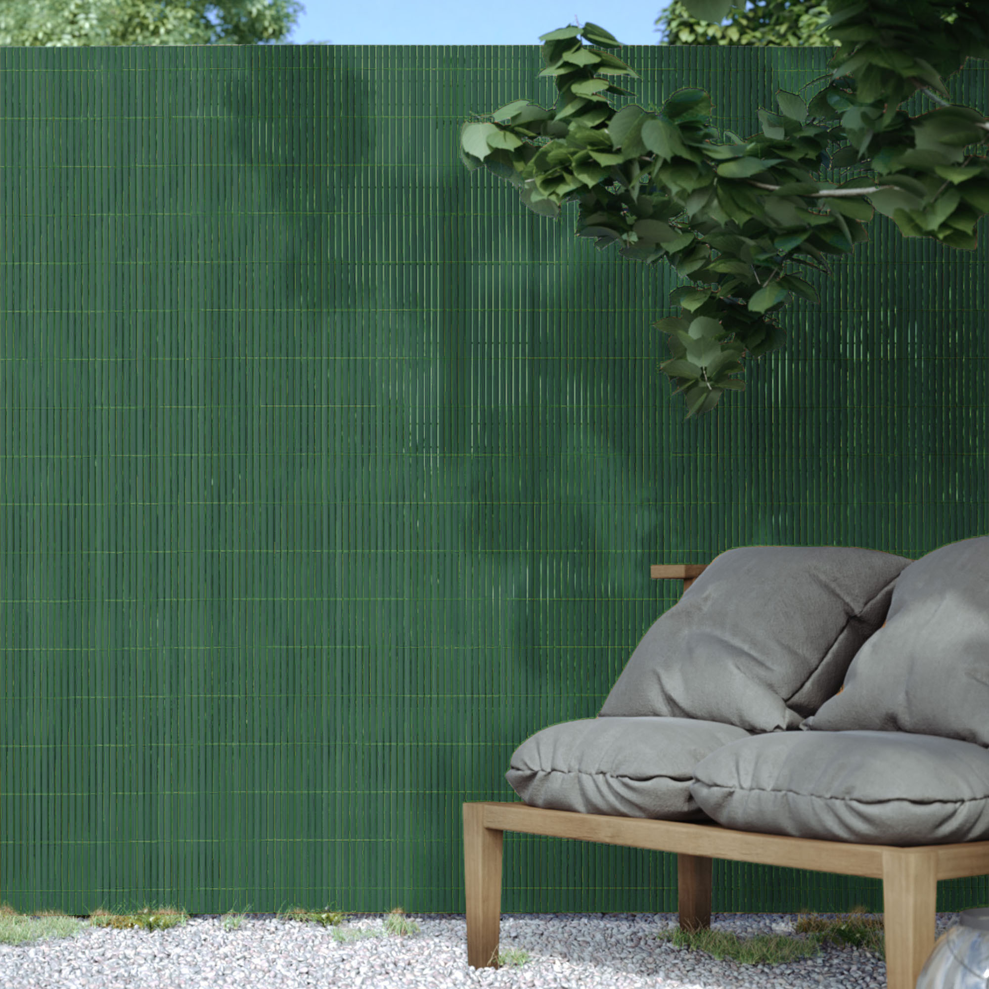 PVC Sichtschutzmatte StrongLine | 60 x 300 cm, grün