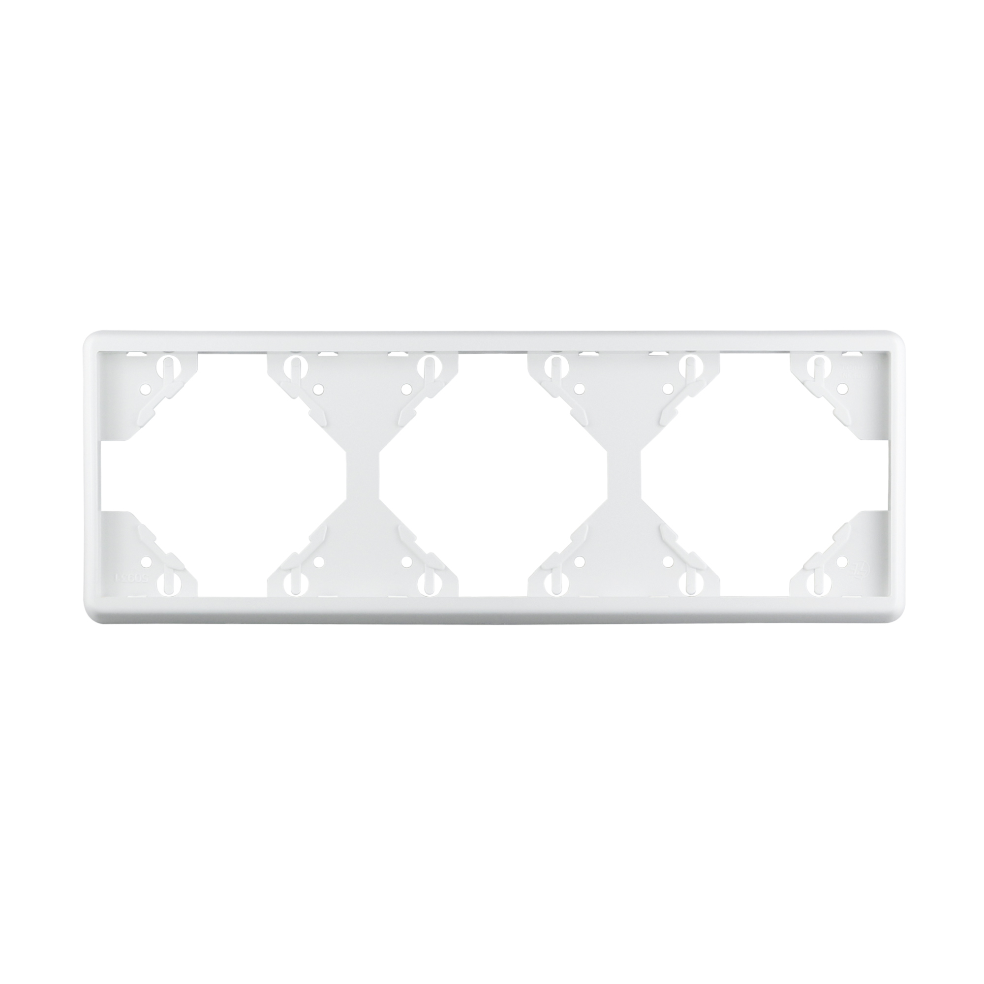 System JS1 Rahmen System | 3-fach waagerecht / weiß