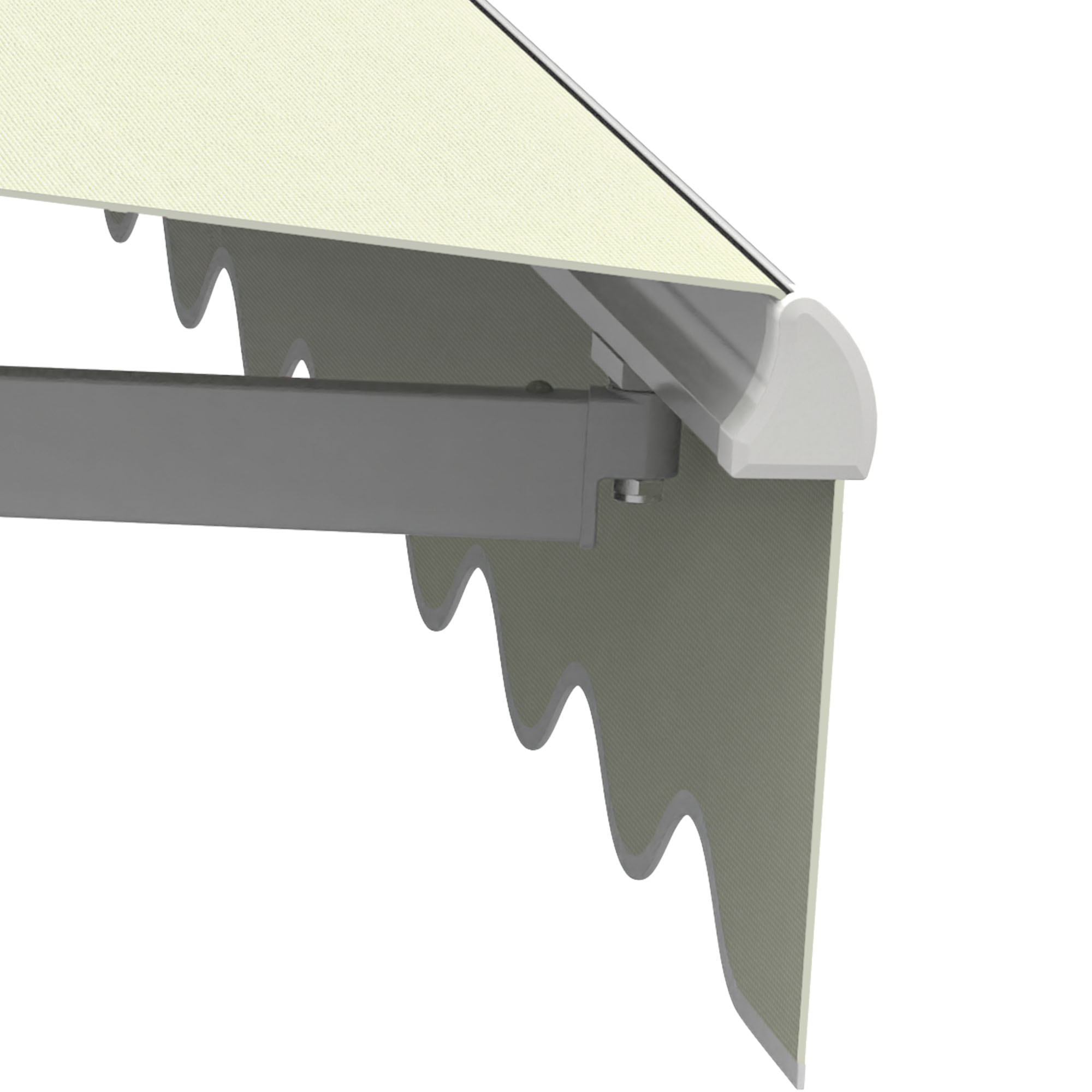 slider_image_01928fd911917a3884d8e031c7d45649 Gelenkarmmarkise Basic 2000 mit gestreiftem Tuch und stabiler Halterung
